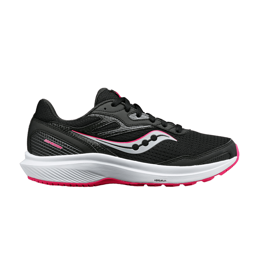 Saucony Wmns Cohesion 16 'Black Fuchsia'