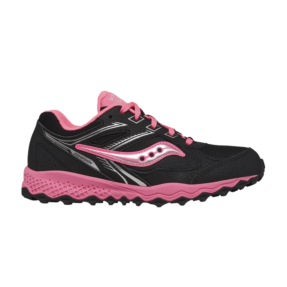 Saucony Cohesion TR14 Lace Big Kid 'Black Pink'