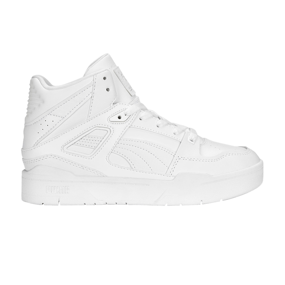 Pre-owned Puma Wmns Slipstream High 'runway - White'