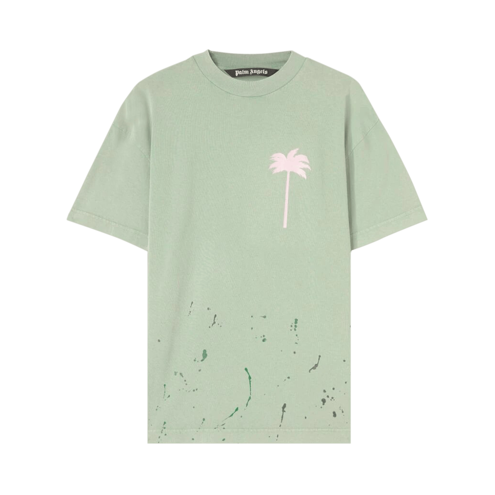 Palm Angels PxP Painted Classic T-Shirt 'Green'