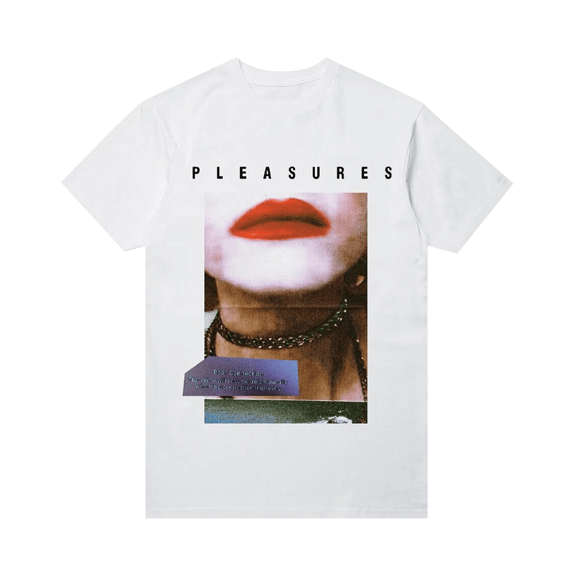 Pleasures Poor Connection T-Shirt 'White'