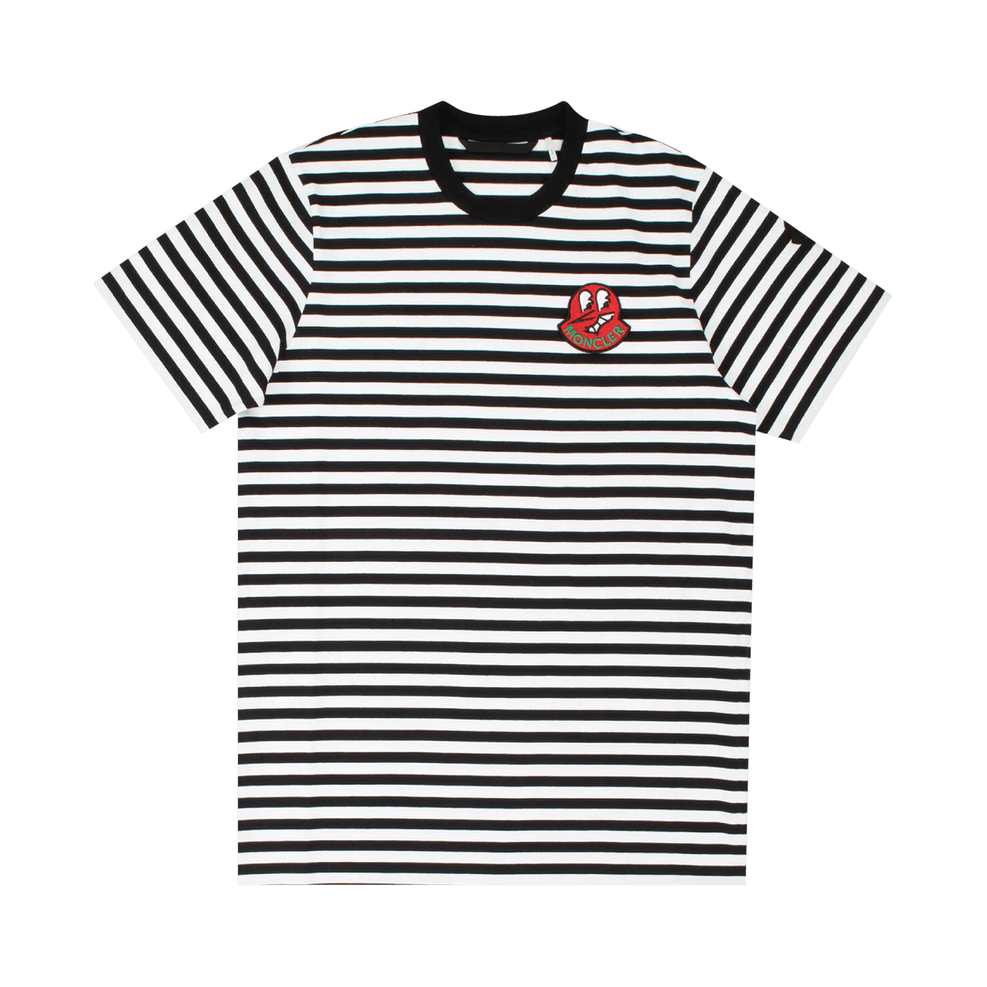 Moncler Logo Patch T-Shirt 'Dark Grey'