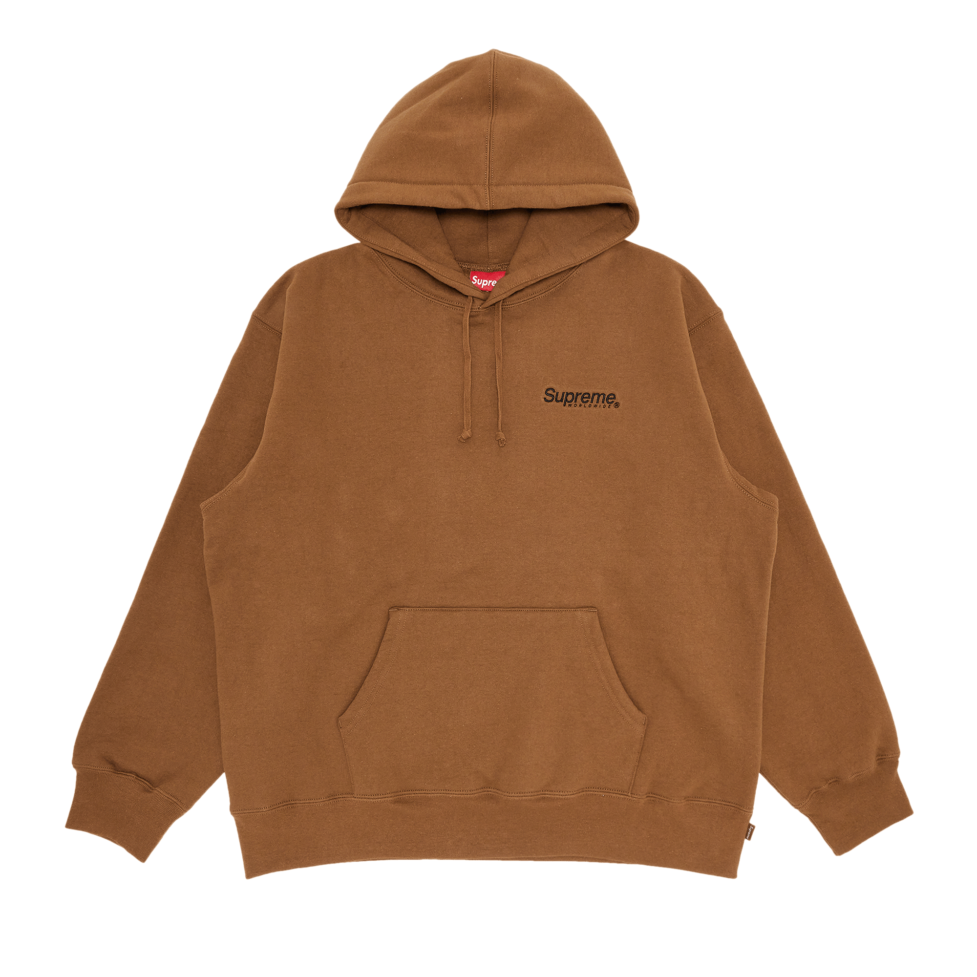 Supreme Worldwide Hooded Sweatshirt 'Olive Brown'