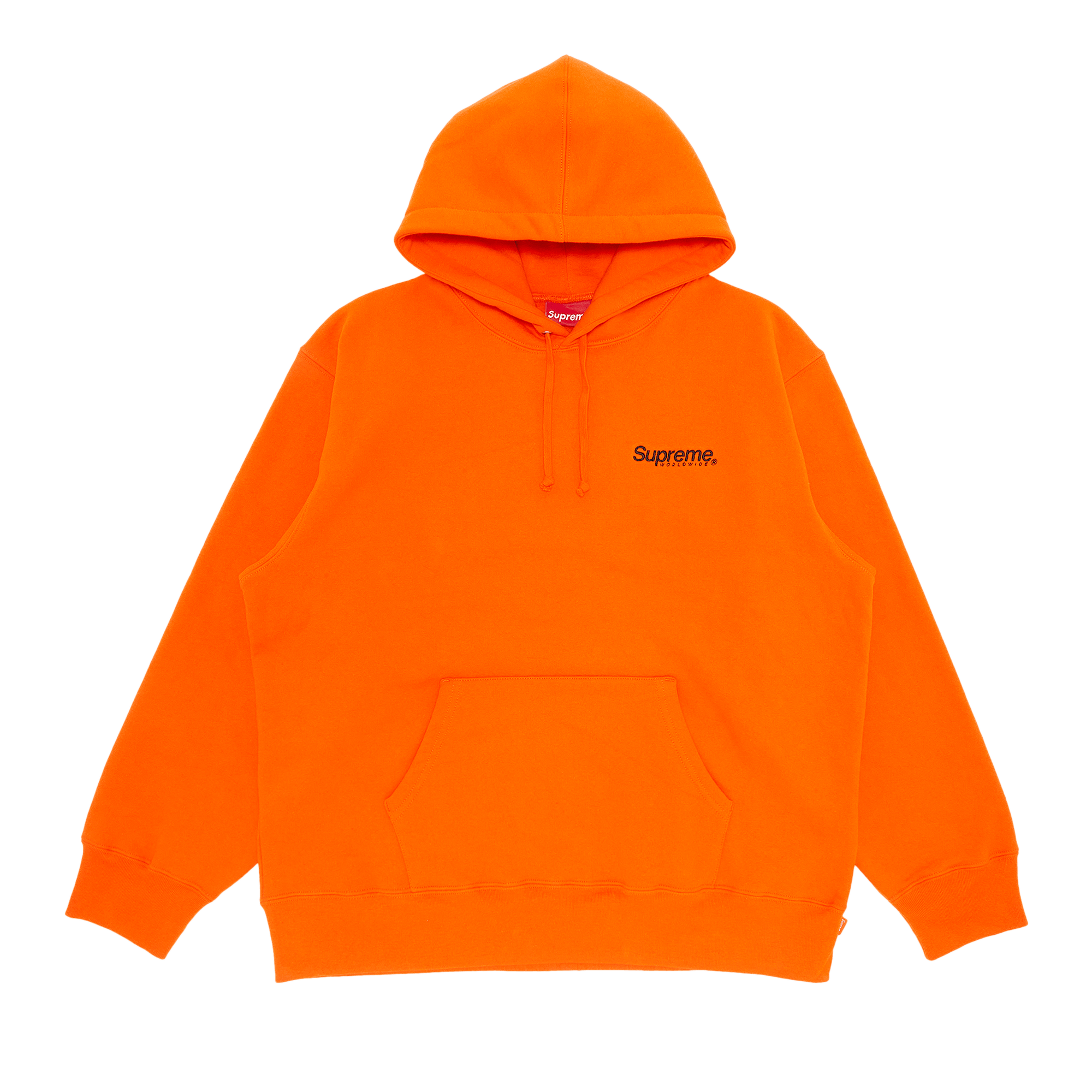 Supreme Worldwide Hooded Sweatshirt 'Dark Orange'