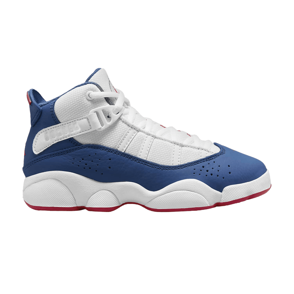 Pre-owned Air Jordan Jordan 6 Rings Ps 'true Blue' In White