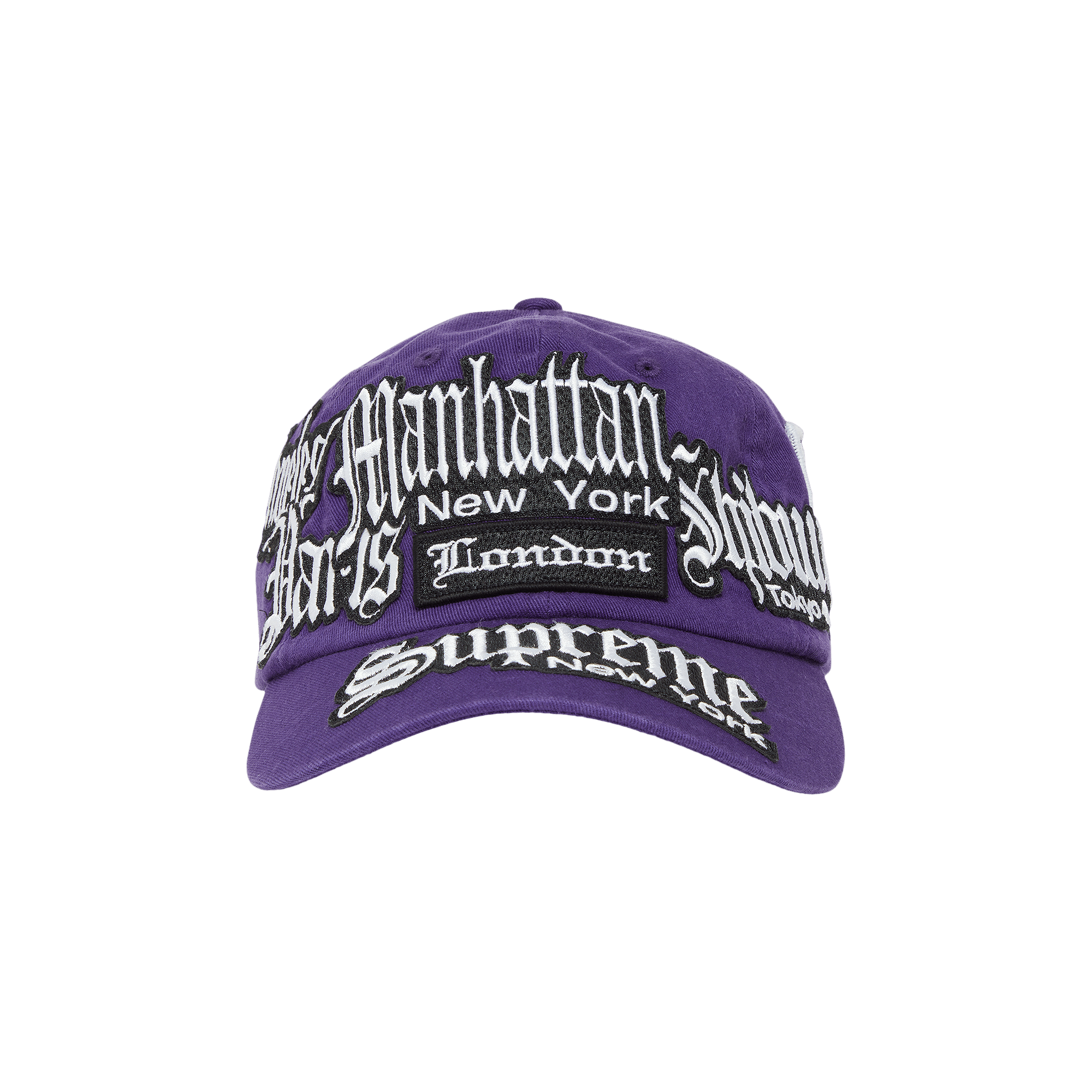Supreme City Patches 6-Panel 'Purple'