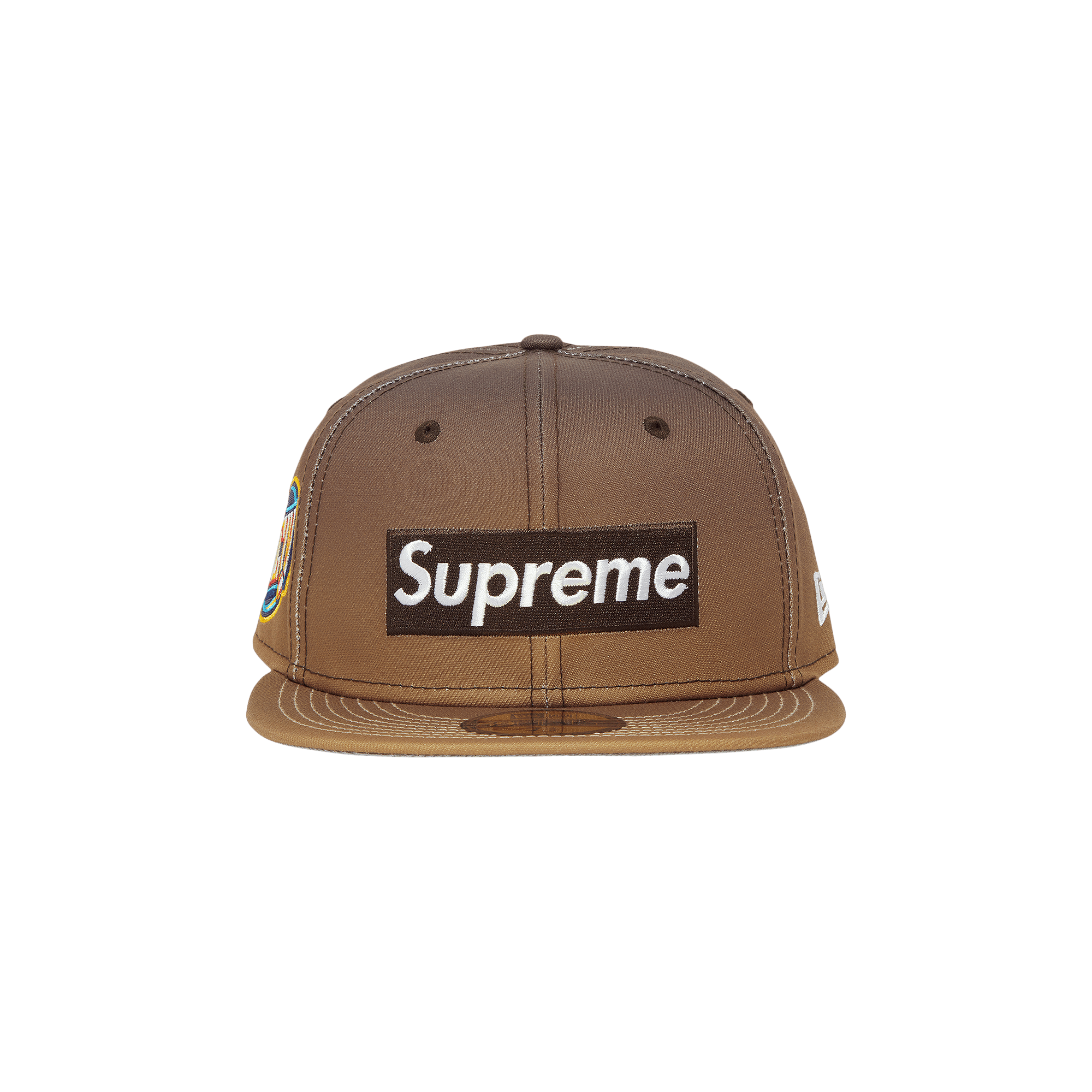 Supreme Gradient Box Logo New Era 'Brown'