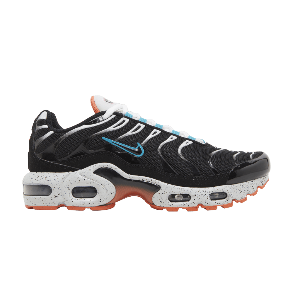 Nike Air Max Plus GS 'Black Turf Orange Speckled'