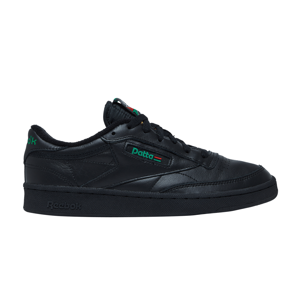 Patta x Reebok Club C 85 'Black Glen Green'