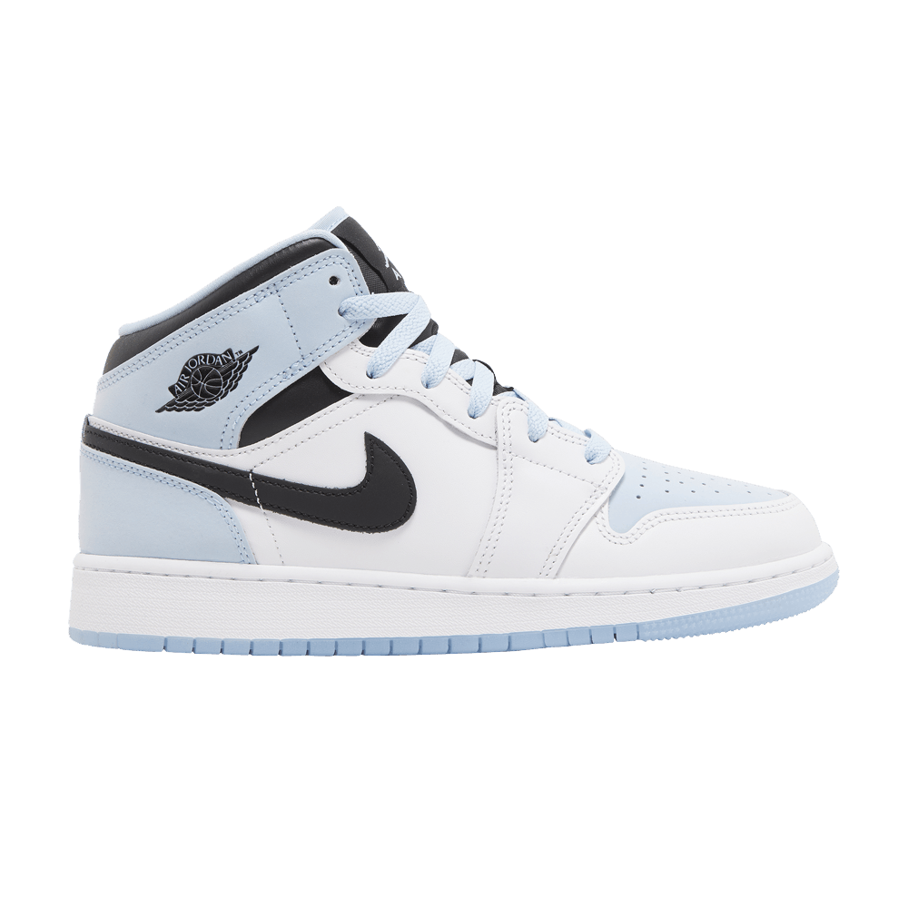 Air Jordan 1 Mid SE GS 'White Ice Blue'