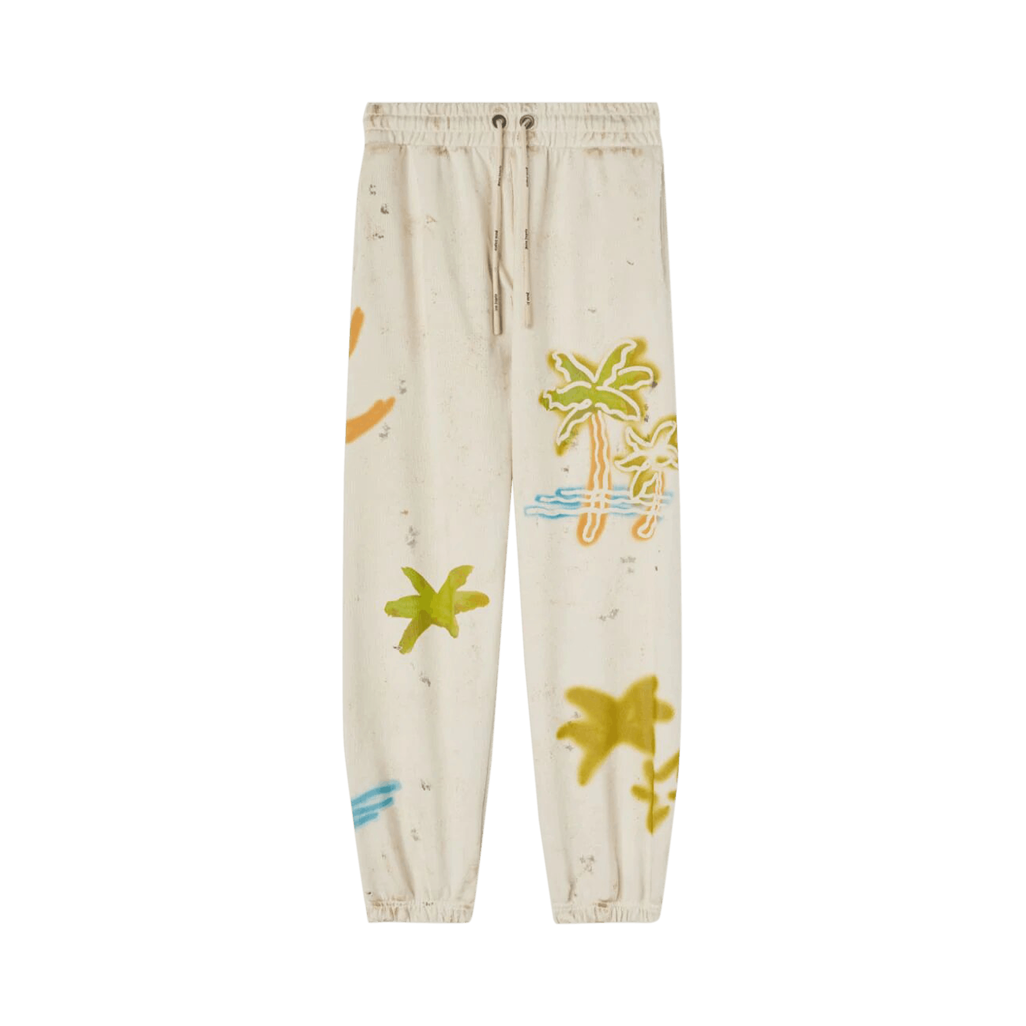 Palm Angels Palm Neon Sweatpants 'Off White/Multicolor'