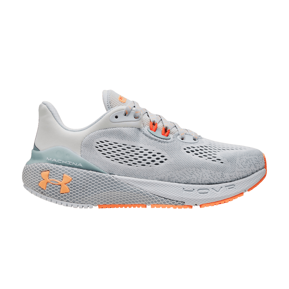 Pre-owned Under Armour Wmns Hovr Machina 3 'grey Mist Coral'