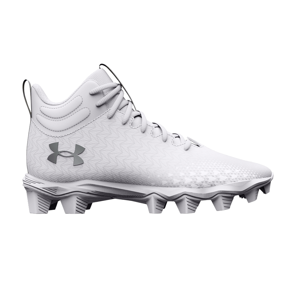 Pre-owned Under Armour Spotlight Franchise 3.0 Rm Gs 'white Metallic Silver'