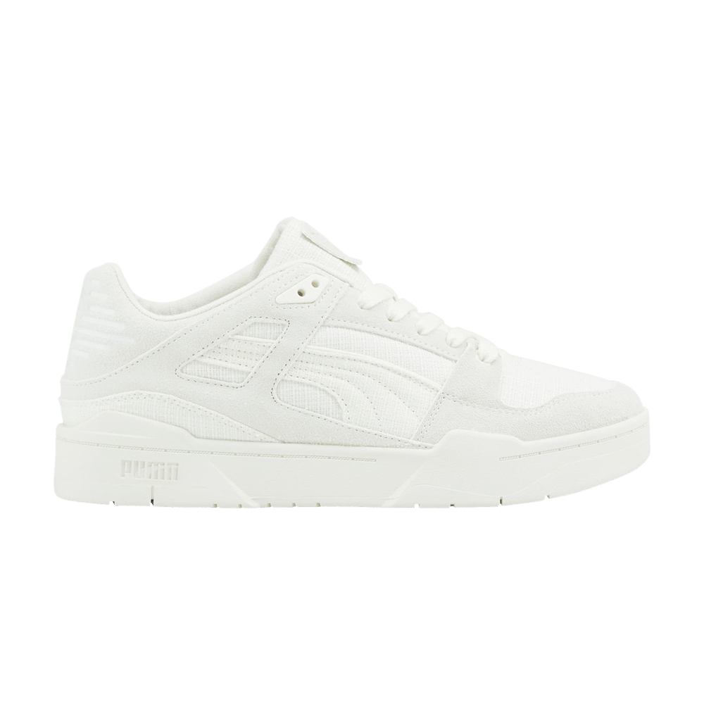 Pre-owned Puma Slipstream 'blank Canvas' In White