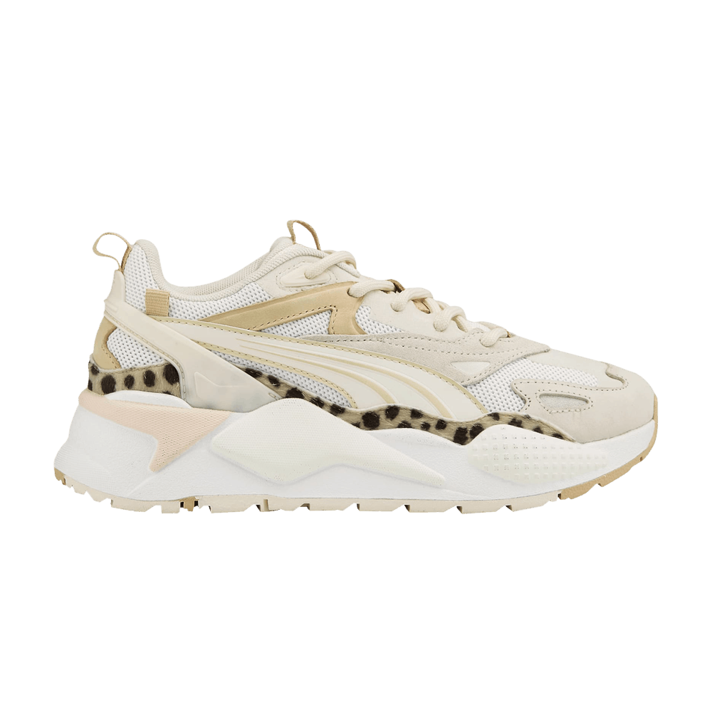 Pre-owned Puma Wmns Rs-x Efekt 'animalia' In Cream