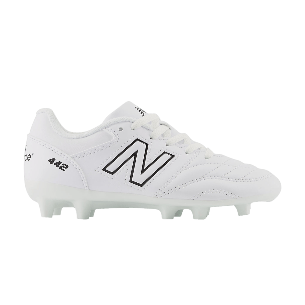 New Balance 442v2 Academy FG Big Kid 'White Black'