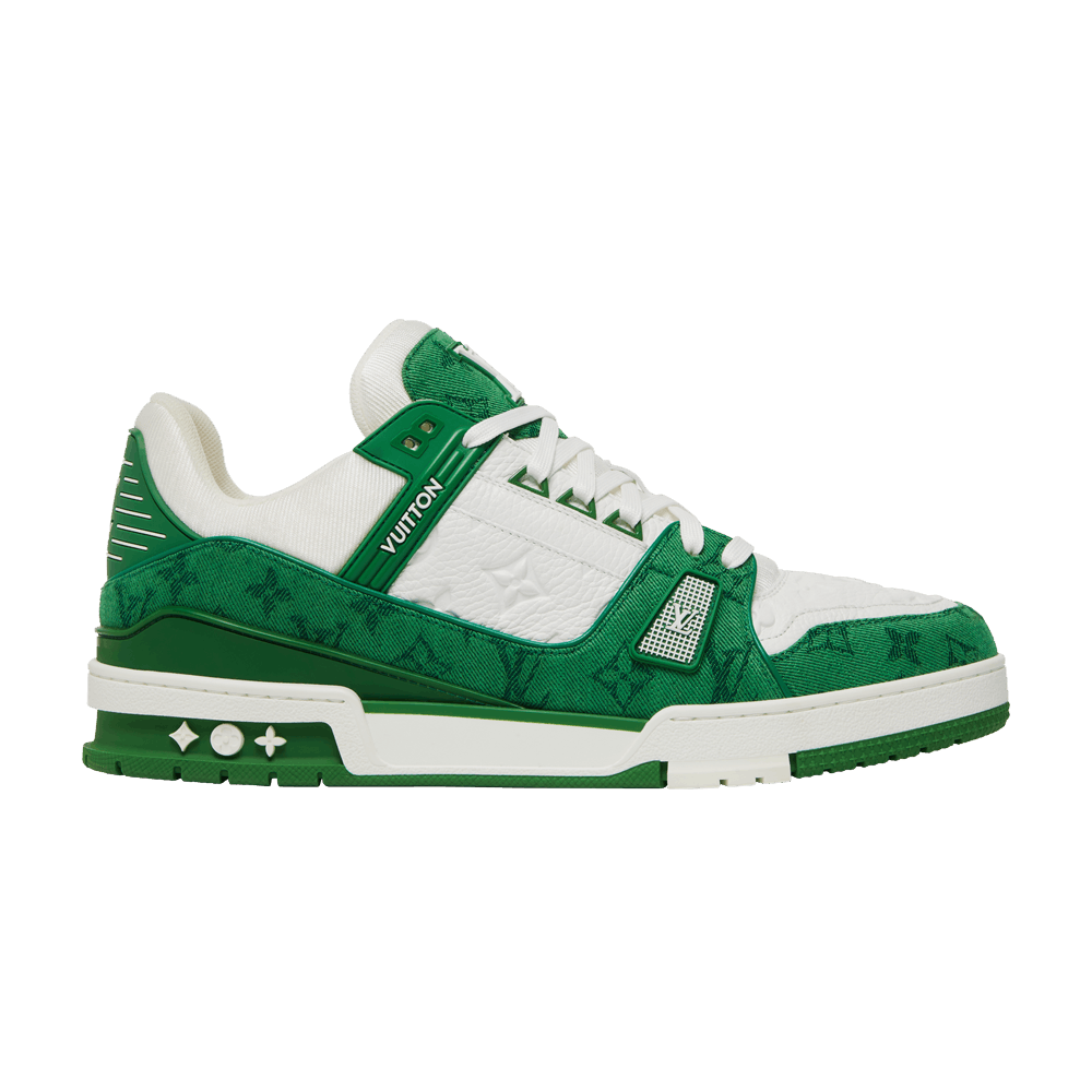 Buy Louis Vuitton Trainer 'Green Monogram' - 1A9JHX | GOAT
