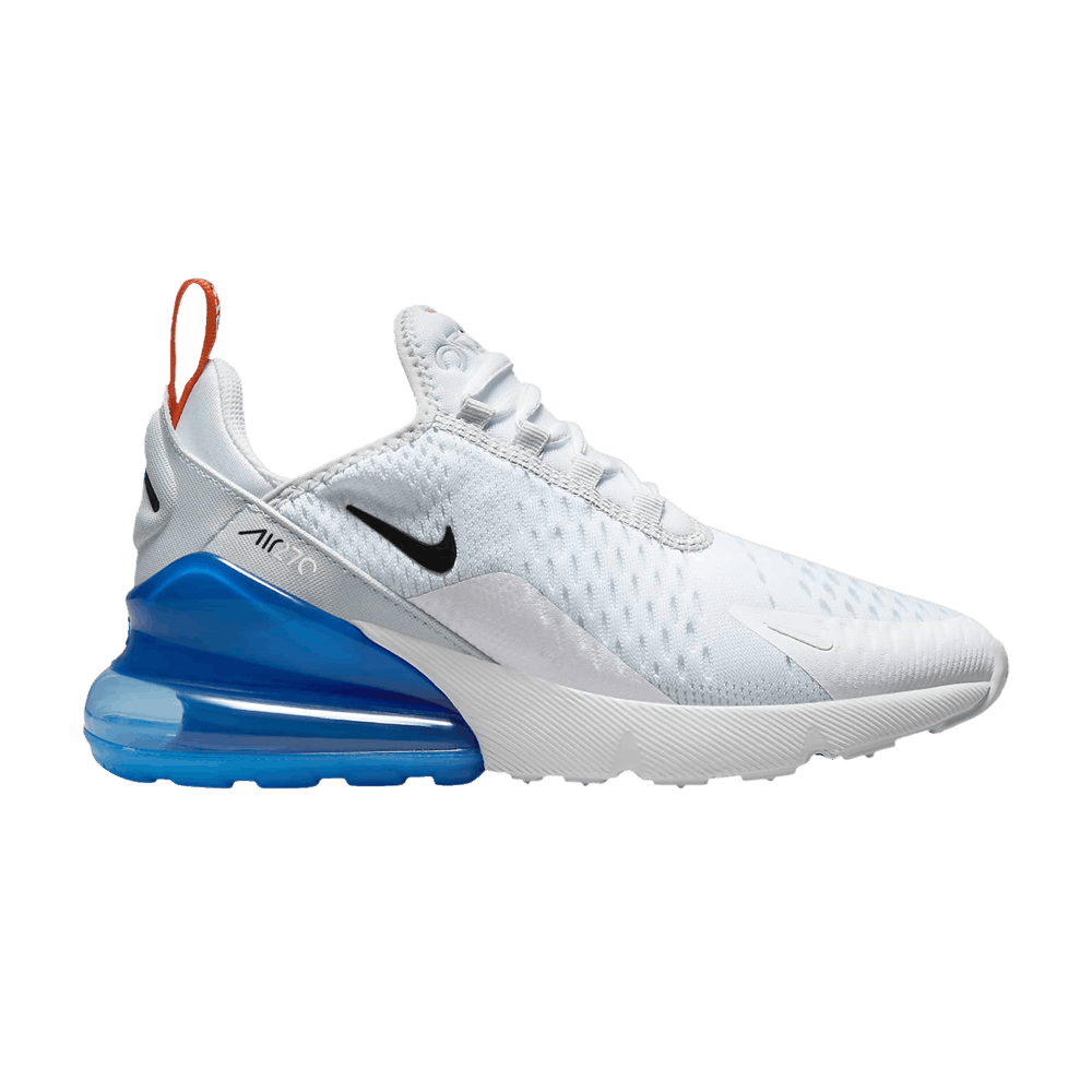 NIKE NIKE AIR MAX 270 GS 'WHITE LIGHT PHOTO BLUE'