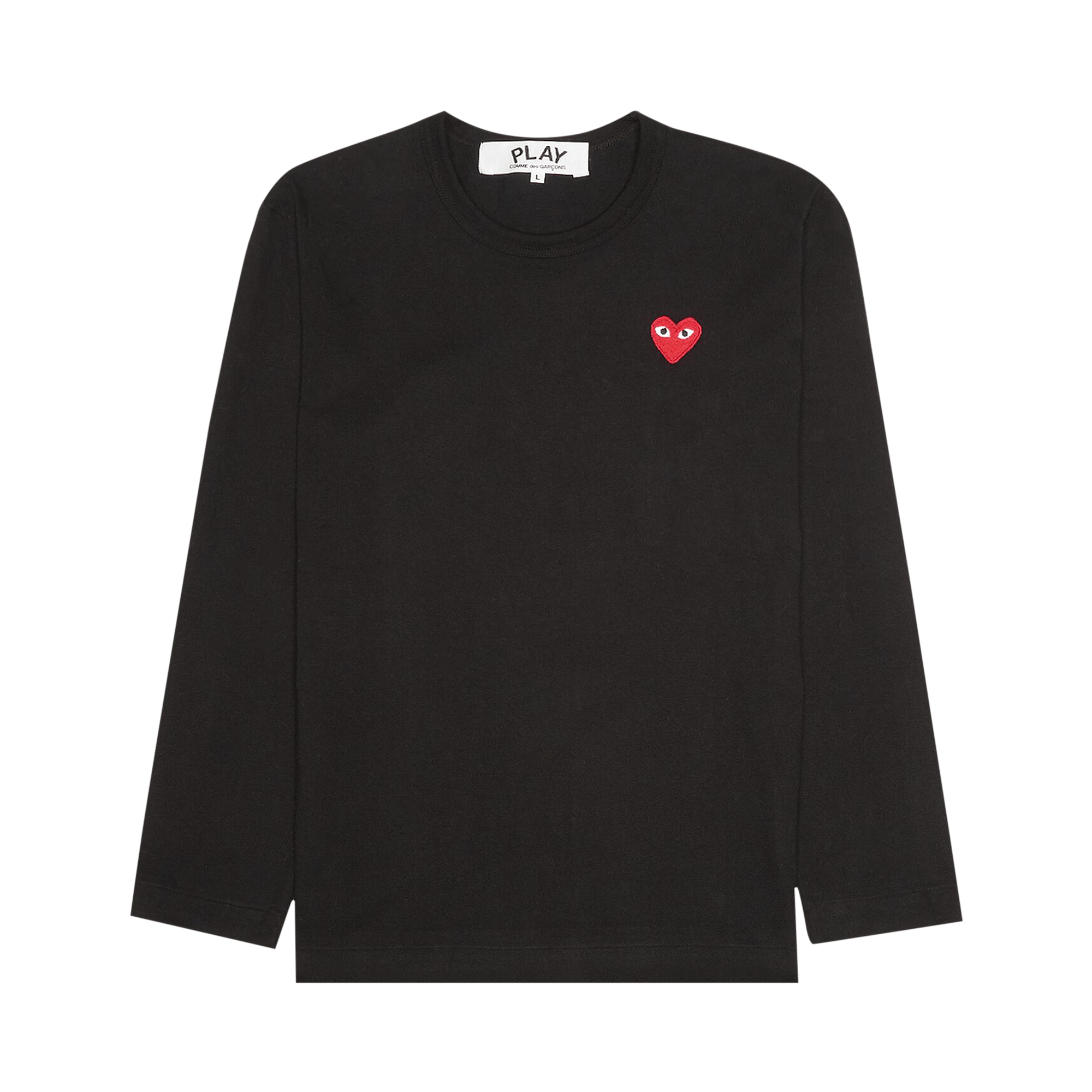 Comme des Garçons PLAY Knitted Crew Sweat 'Black'