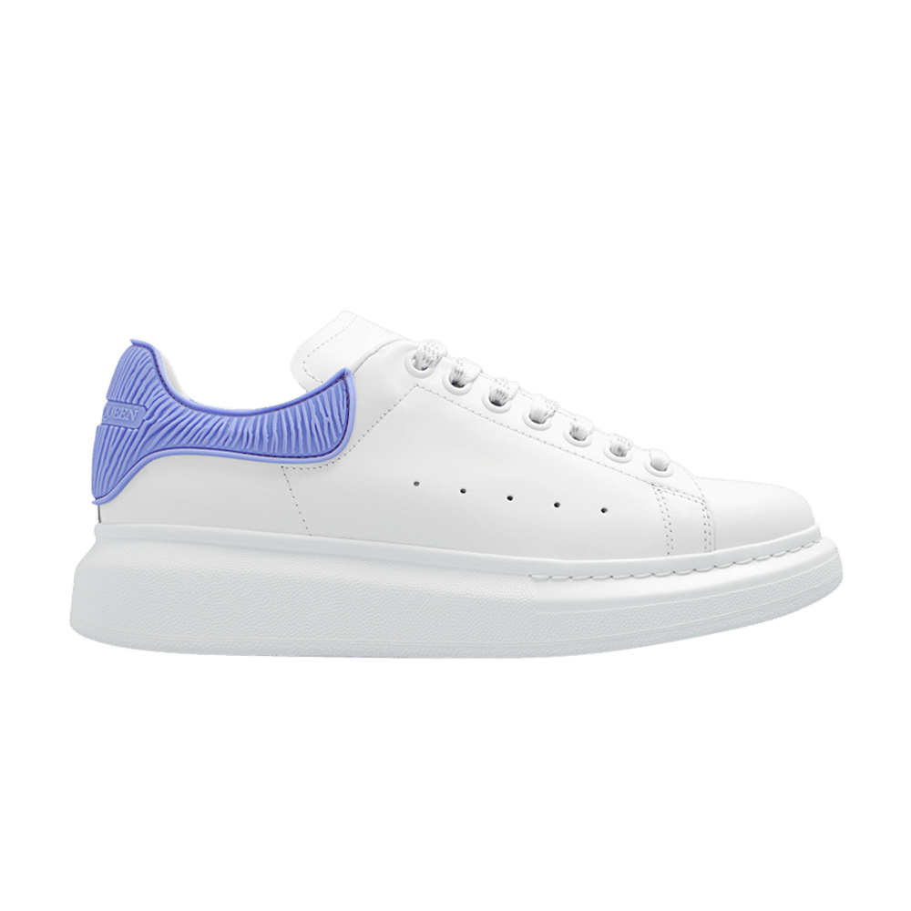 Alexander McQueen Wmns Oversized Sneaker 'White Lilac Zebra'