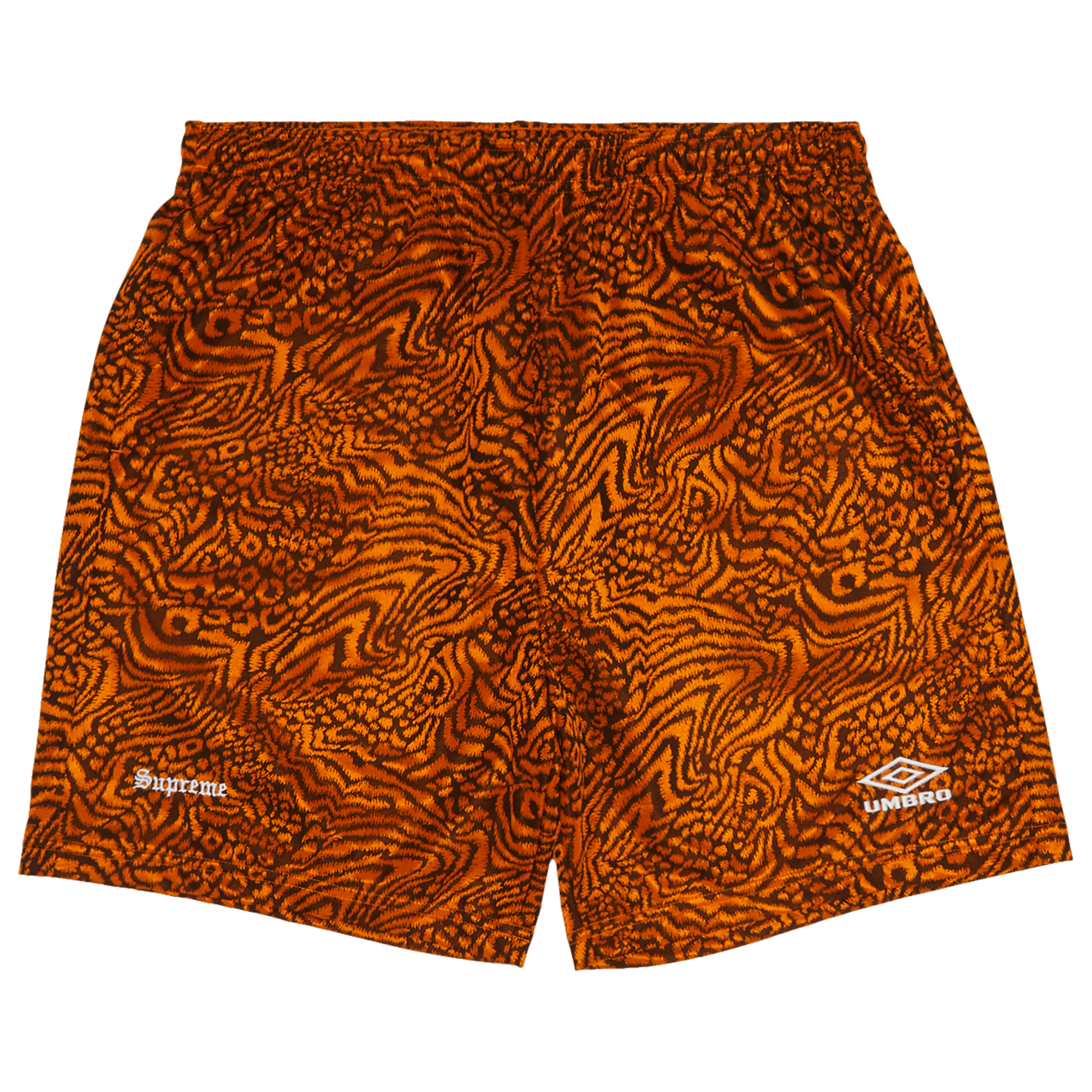 Supreme x Umbro Jacquard Animal Print Soccer Short 'Orange'