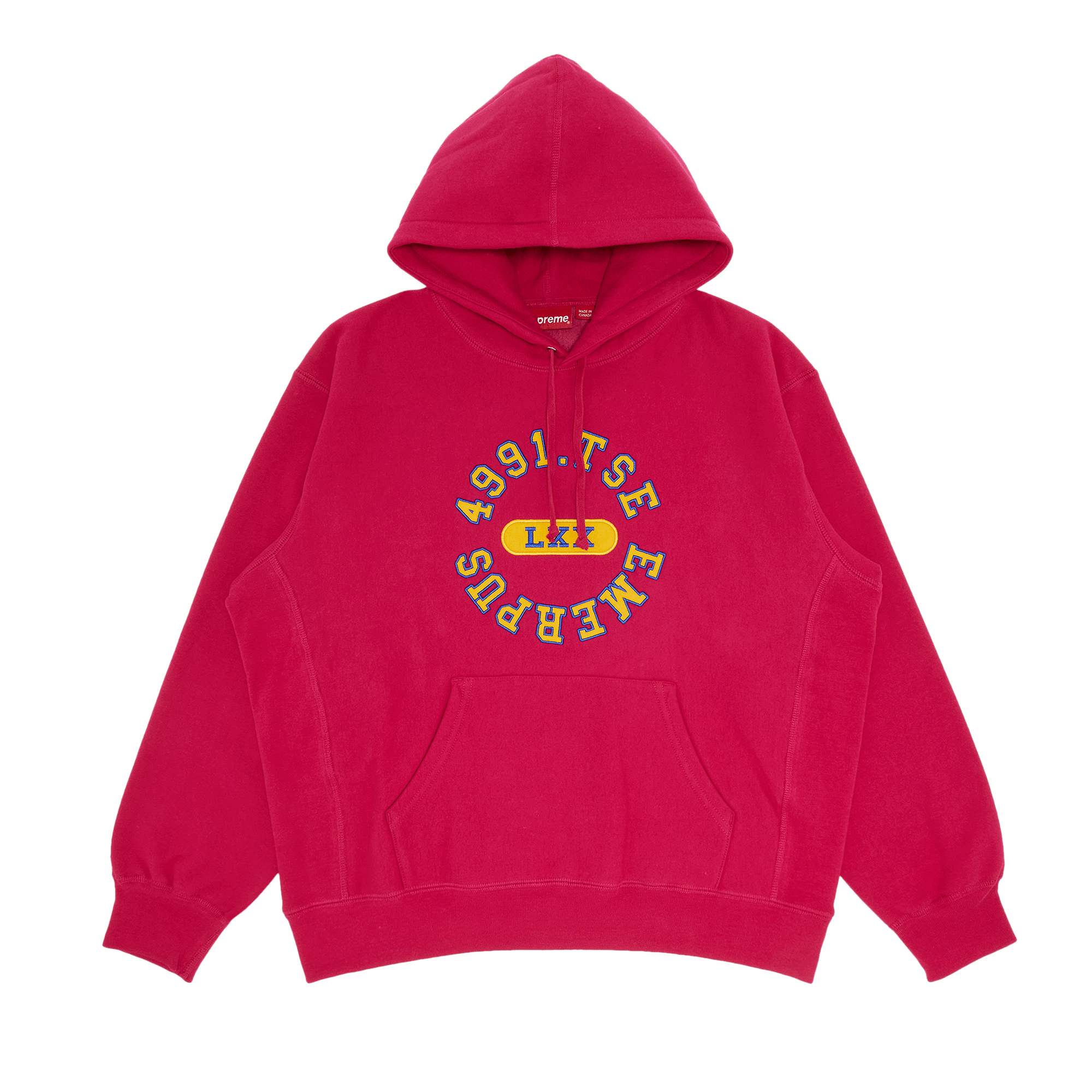 Supreme Reverse Hooded Sweatshirt 'Fuchsia'