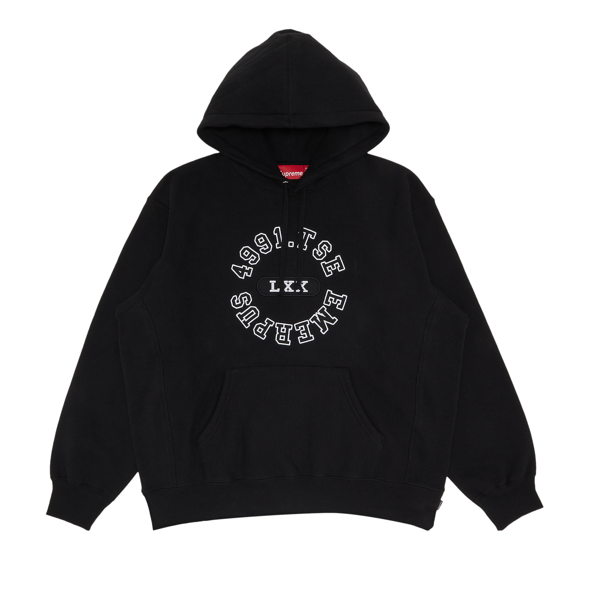 Supreme Reverse Hooded Sweatshirt 'Black'