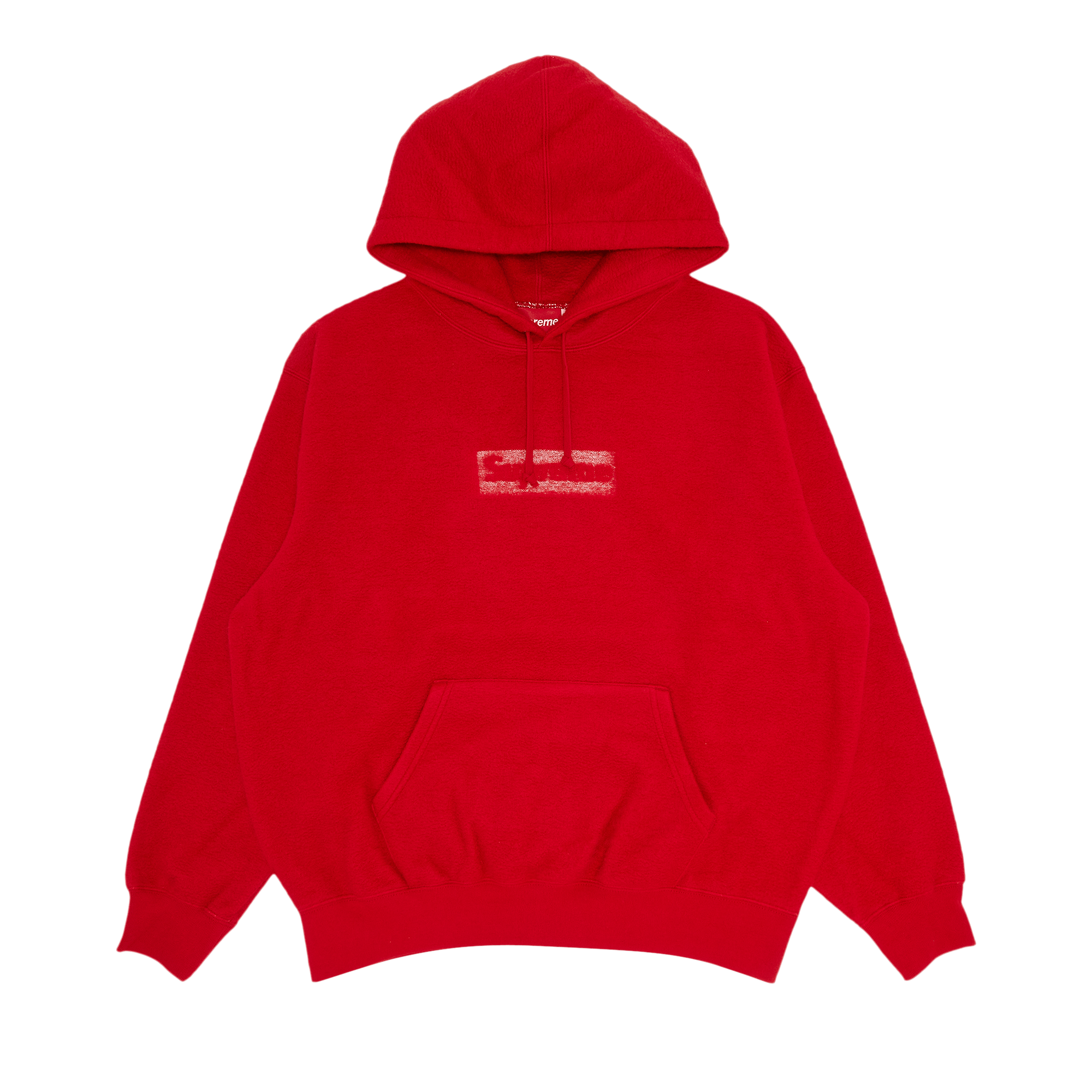 Supreme Inside Out Box Logo Hooded Sweatshirt 'Red'