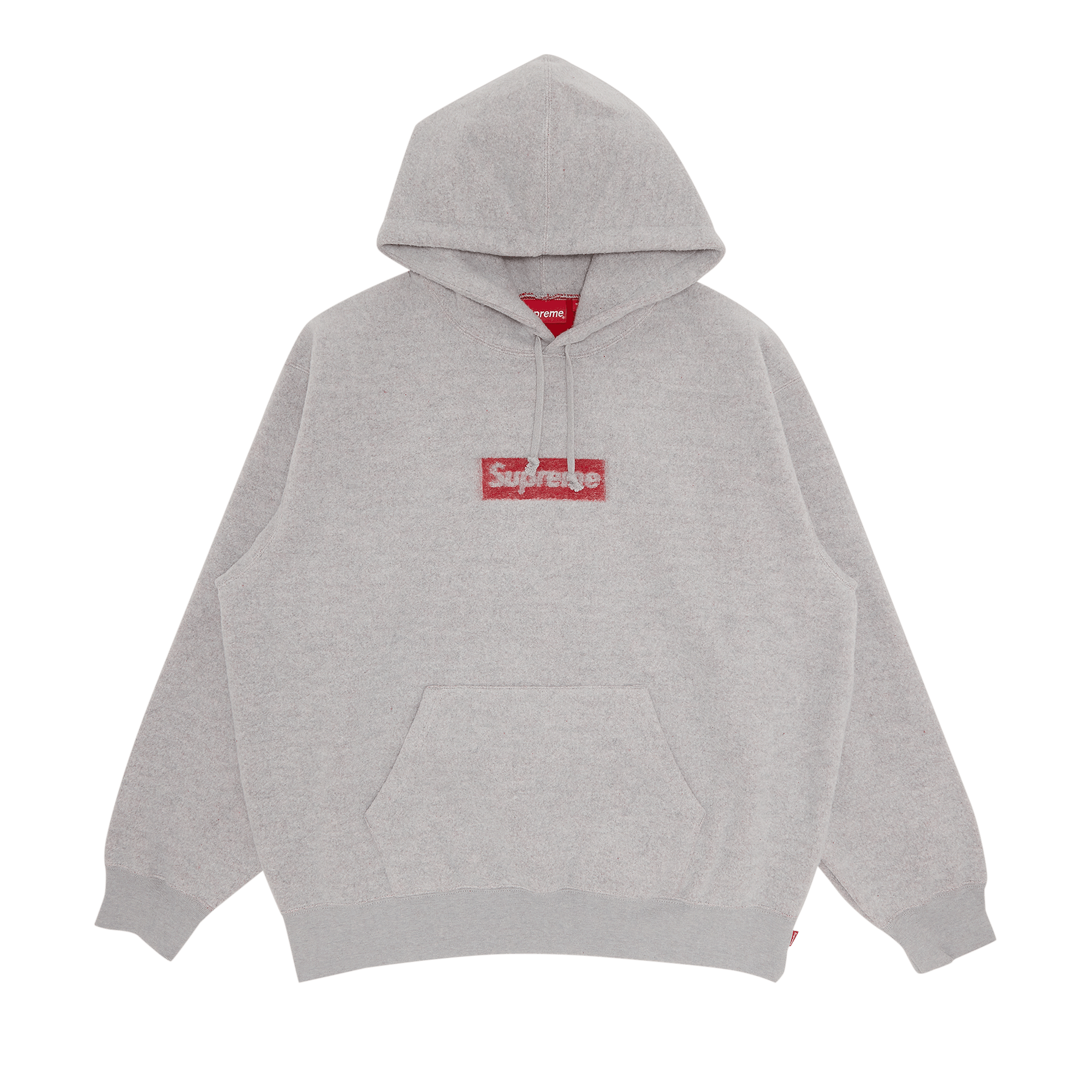 Supreme Inside Out Box Logo Hooded Sweatshirt 'Heather Grey'