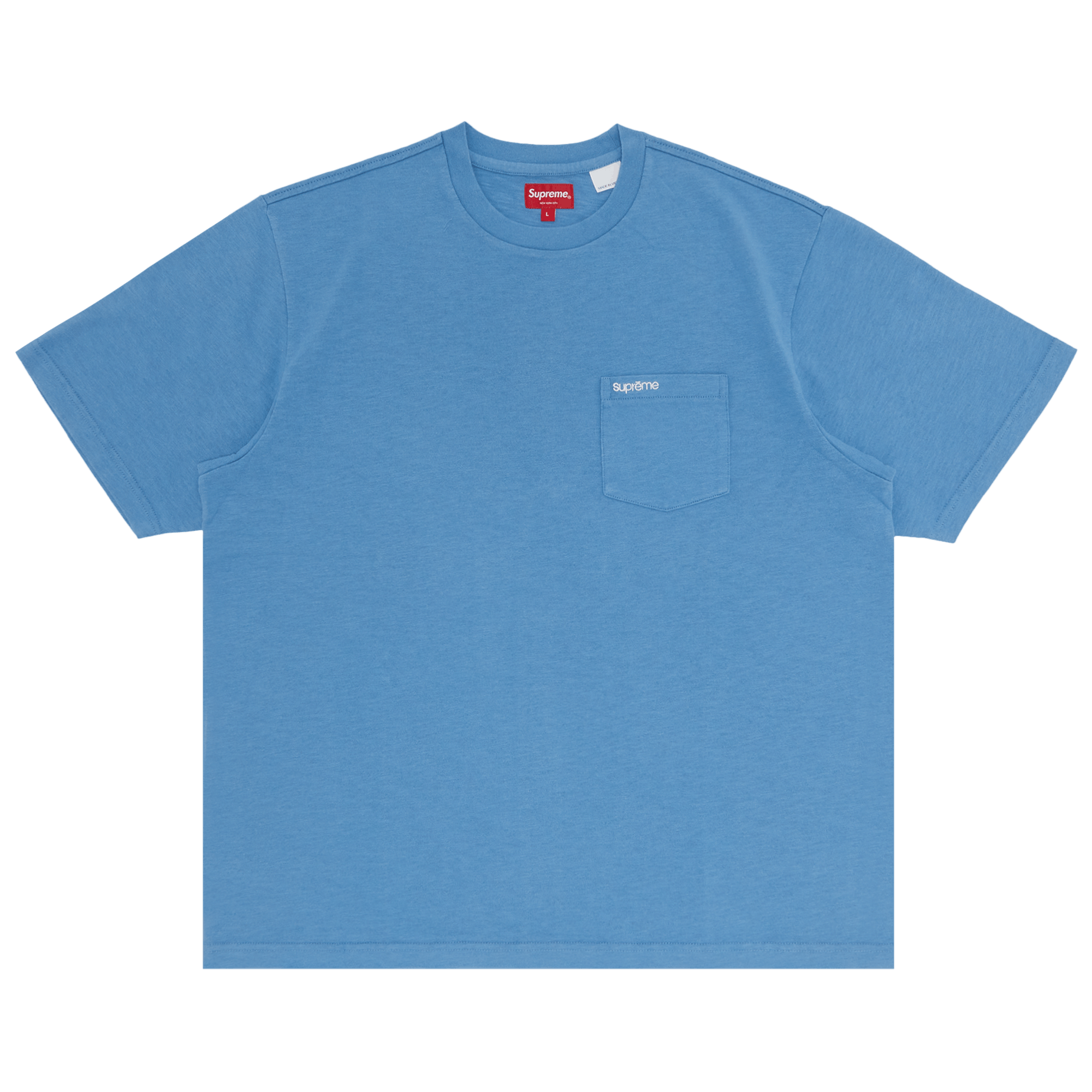 Supreme Short-Sleeve Pocket Tee 'Light Slate'