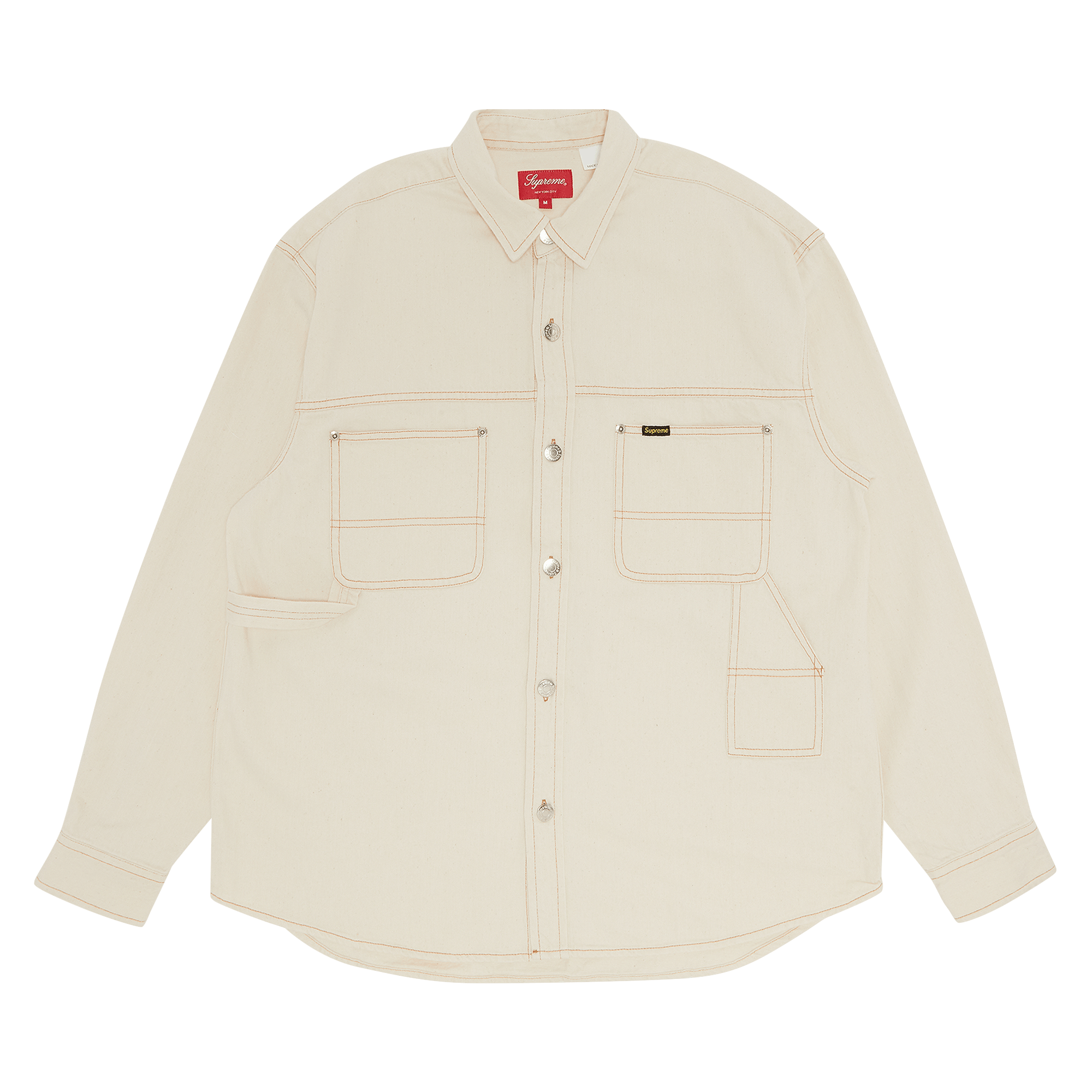 Supreme Denim Painter Shirt 'Natural'