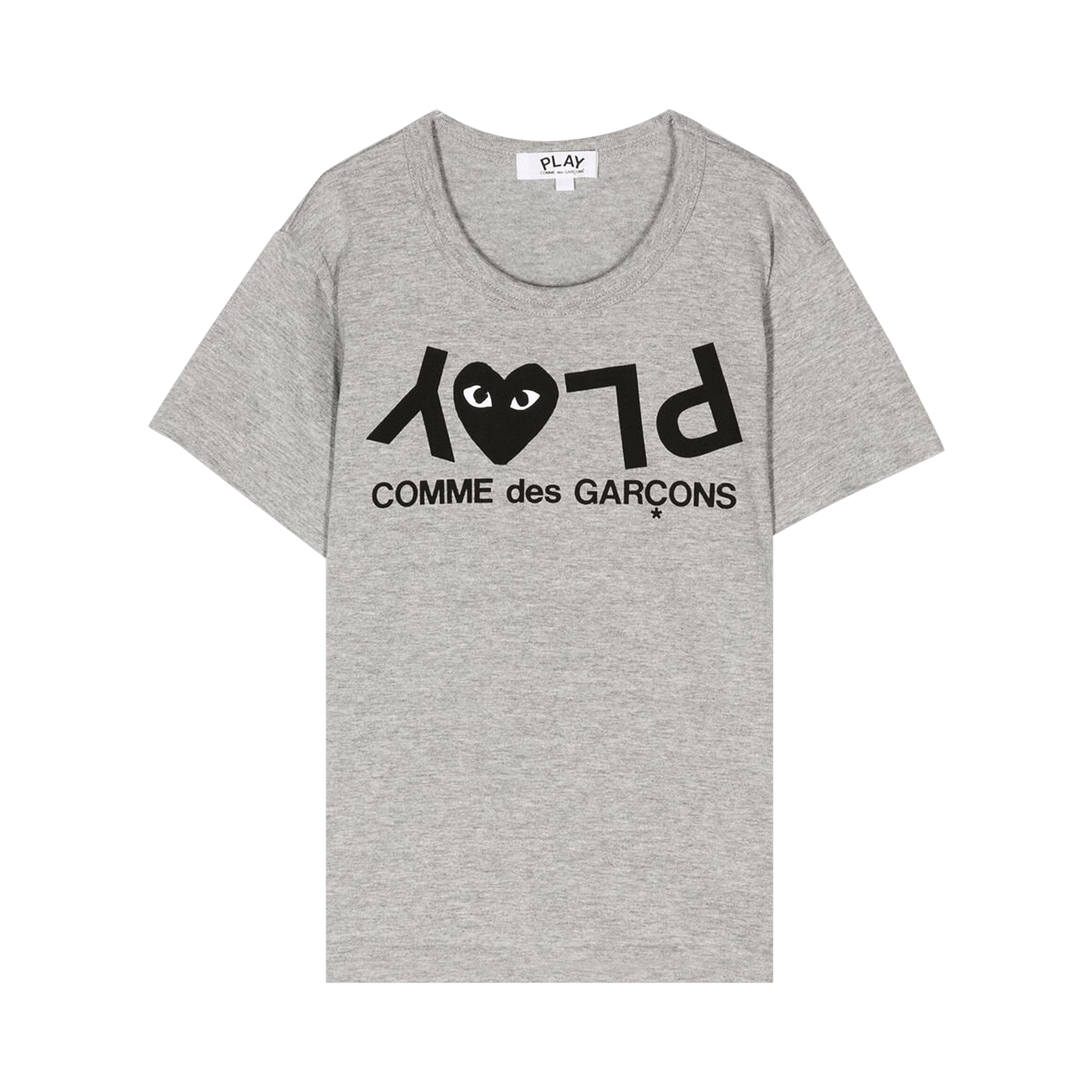 Comme des Garçons PLAY Reverse Logo Print T-Shirt 'Grey'