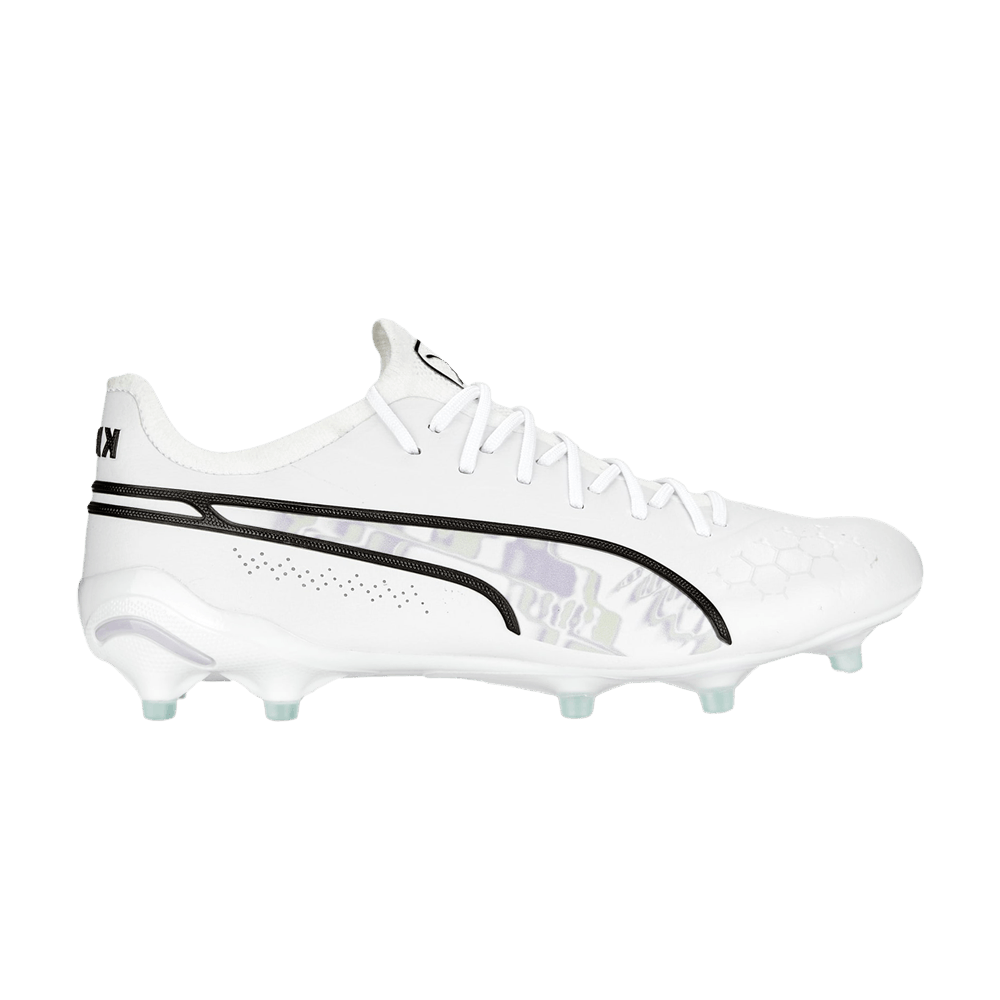 Pre-owned Puma Wmns King Ultimate Fg Ag 'brilliance' In White