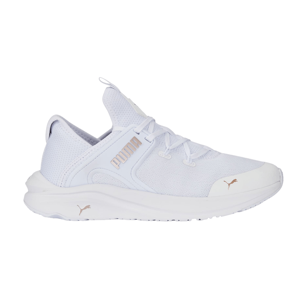 Pre-owned Puma Wmns Softride One4all 'white Rose Gold'