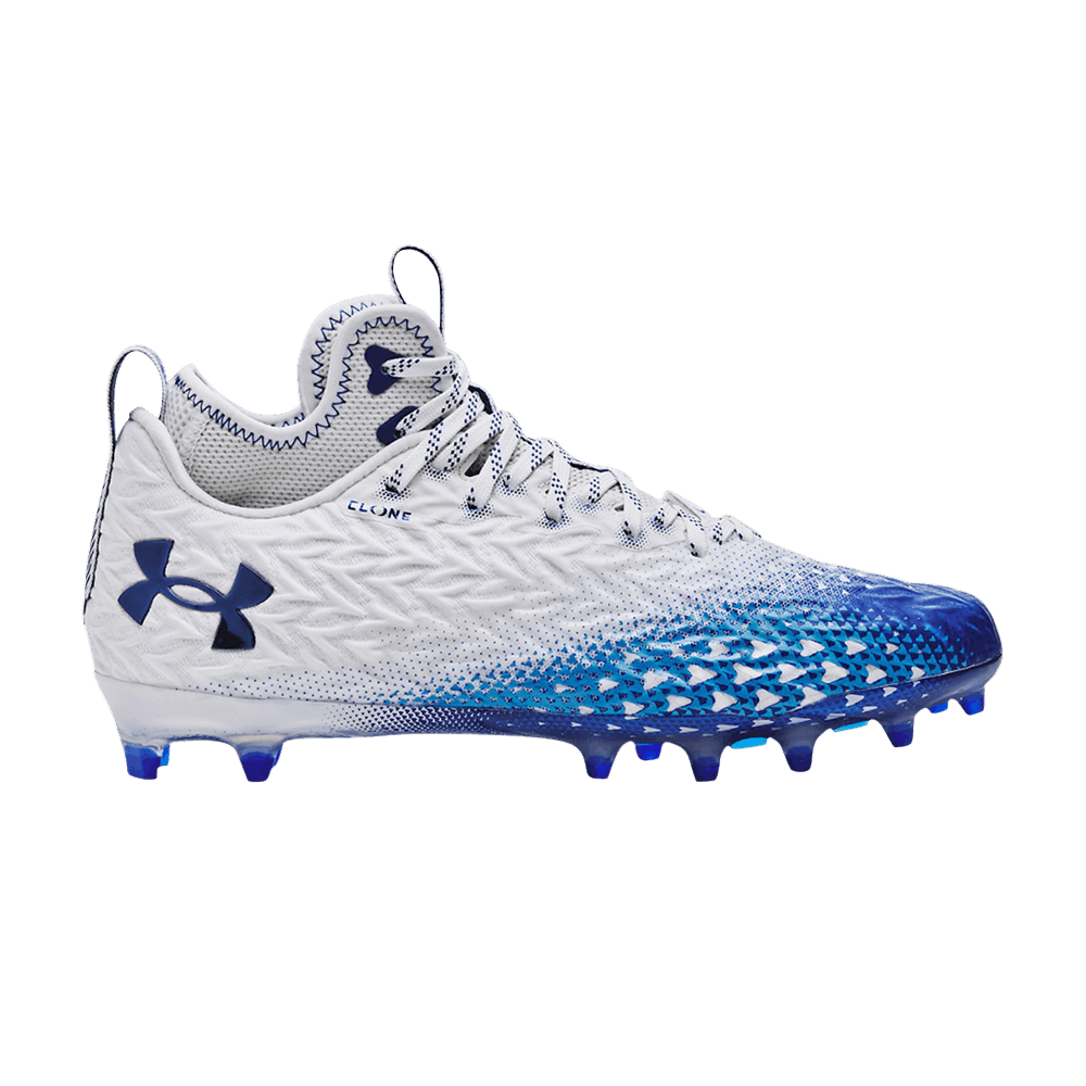 Pre-owned Under Armour Spotlight Clone 3.0 Mc 'white Royal'