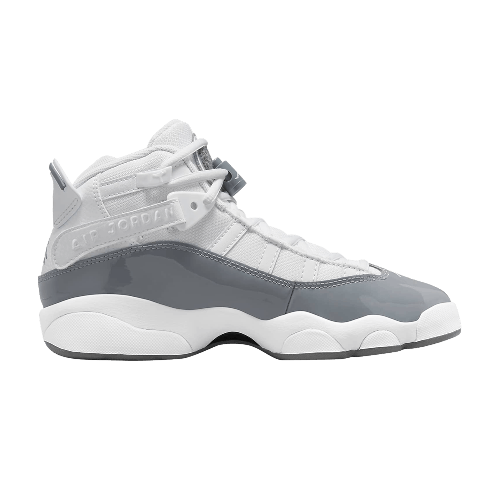 AIR JORDAN AIR JORDAN JORDAN 6 RINGS GS 'WHITE COOL GREY'