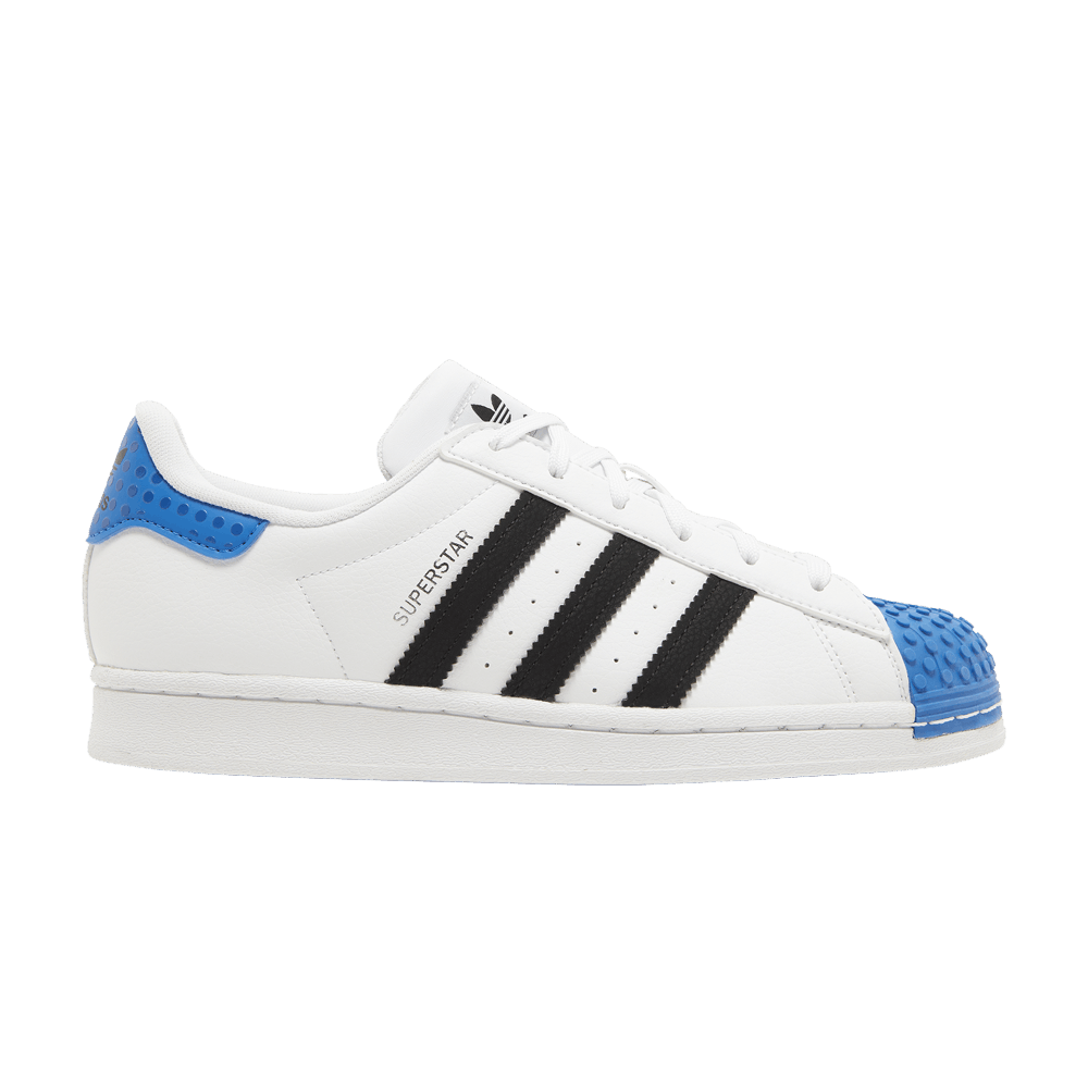 LEGO x adidas Superstar J 'White Shock Blue'