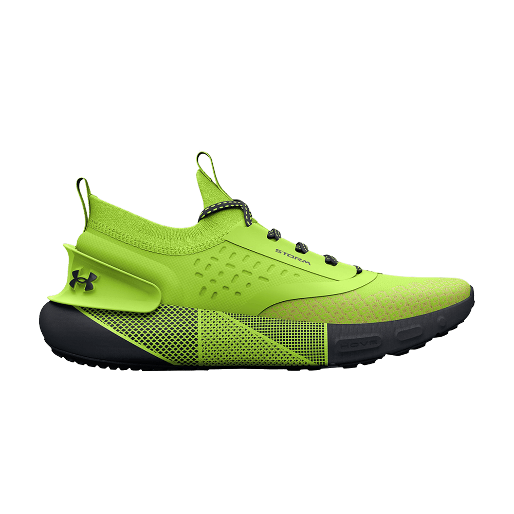 Pre-owned Under Armour Hovr Phantom 3 Storm 'lime Surge' In Green