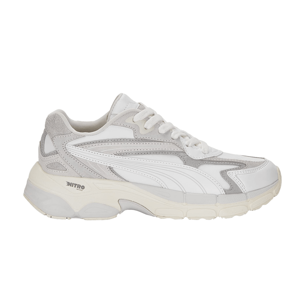 Pre-owned Puma Wmns Teveris Nitro 'thrifted - White'