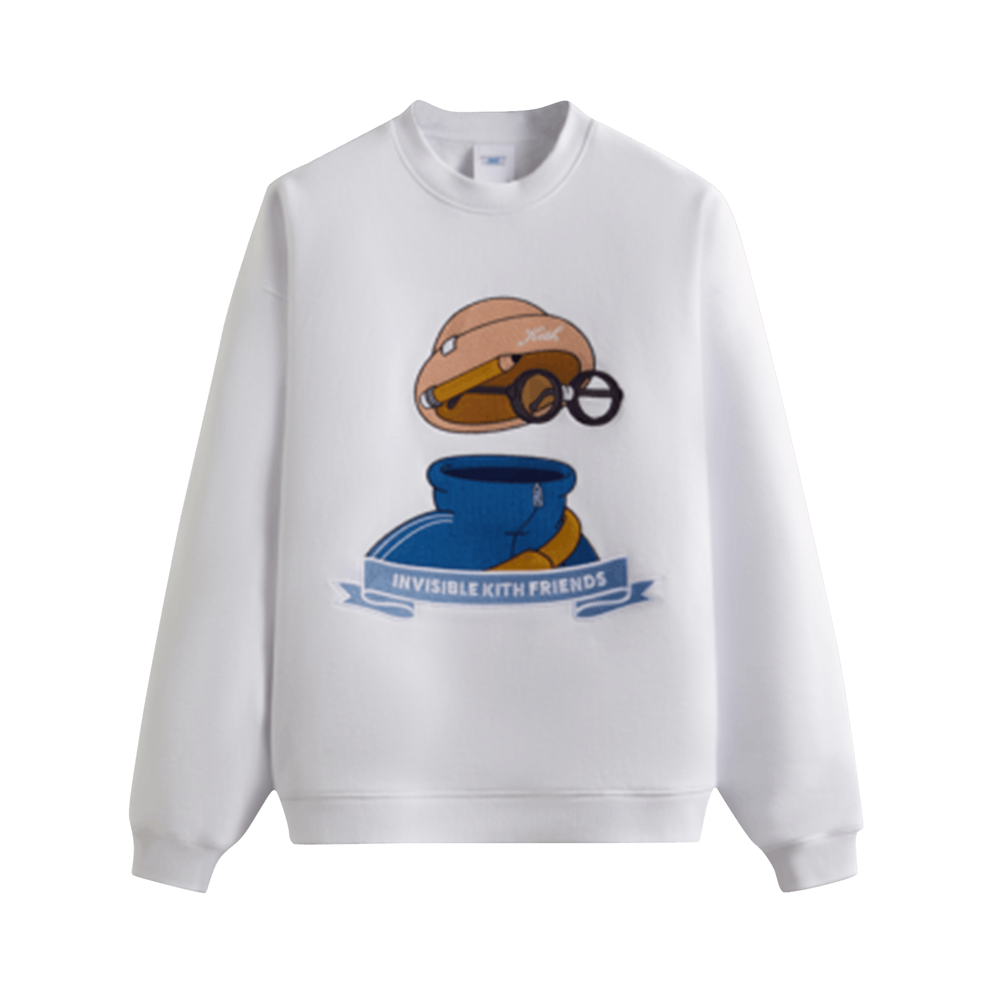 Kith x Invisible Friends Crewneck 'White'