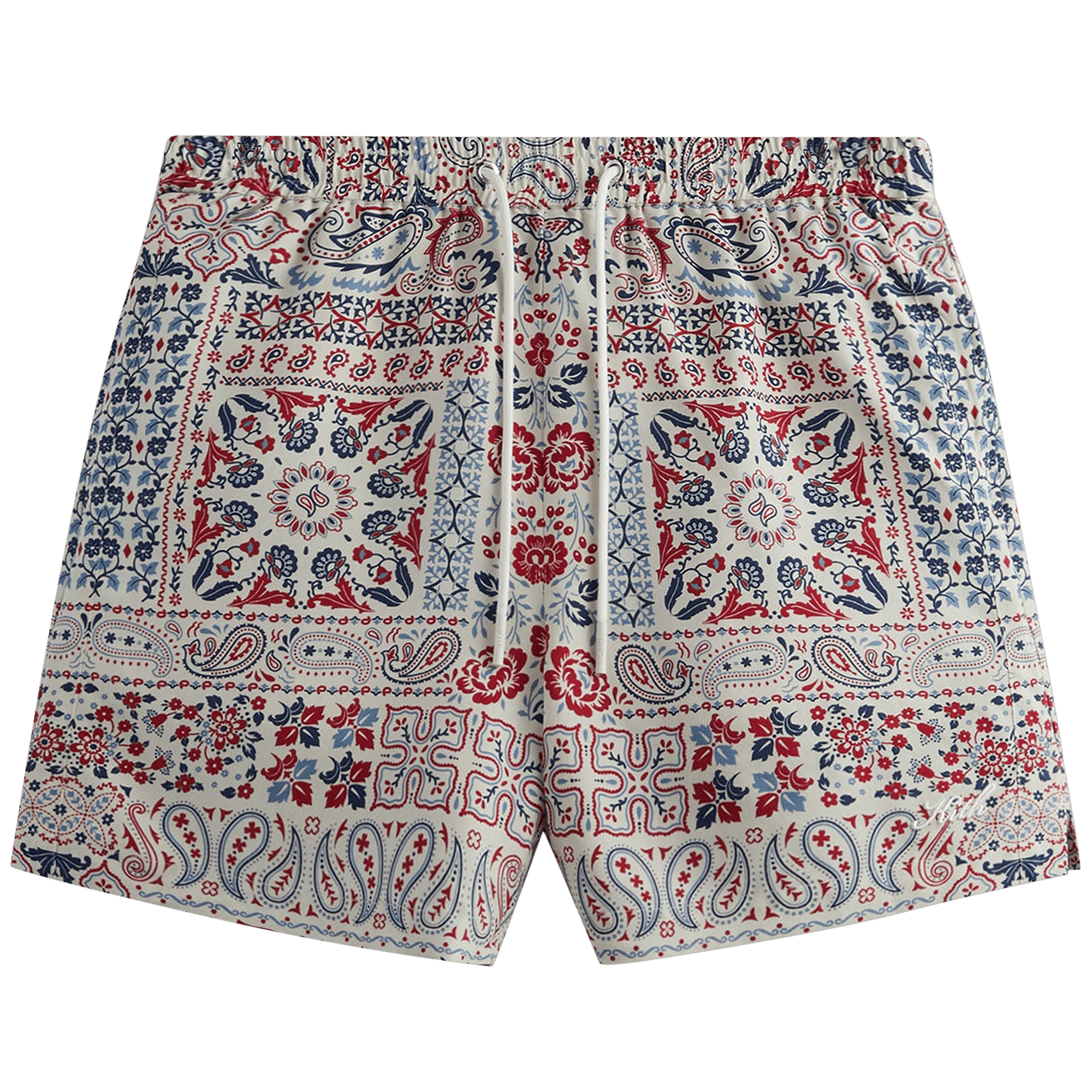 Kith Needlepoint Print Active Short 'Sandrift'