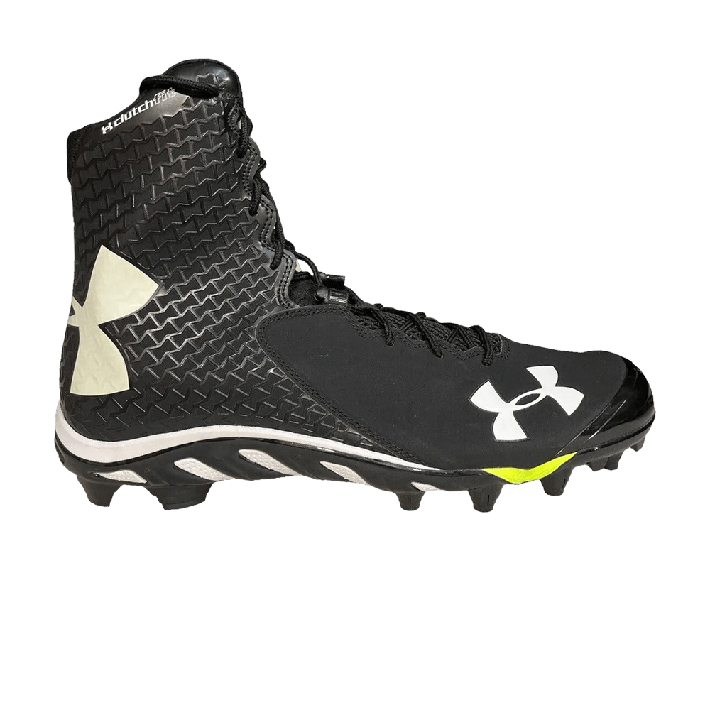 Under Armour Team Spine Brawler MC Wide 'Black White Volt'