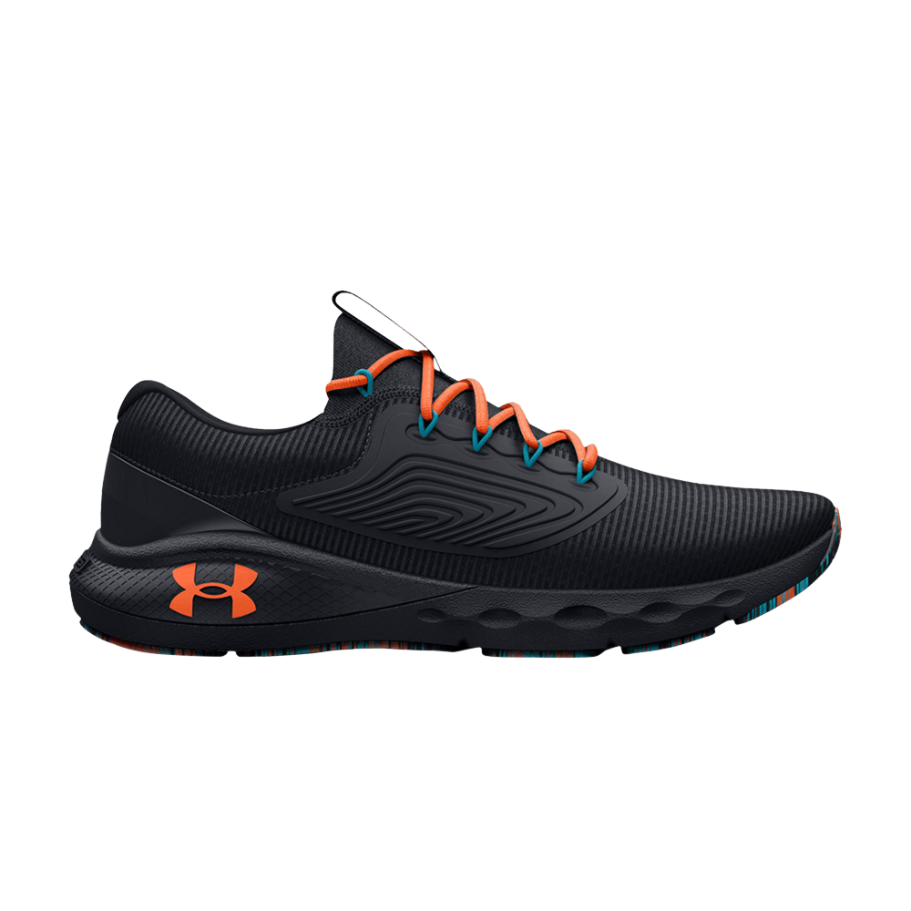 UNDER ARMOUR CHARGED VANTAGE 2 'MARBLE - BLACK ORANGE BLAST'