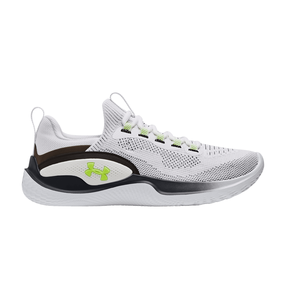 UNDER ARMOUR FLOW DYNAMIC 'WHITE BLACK LIME'