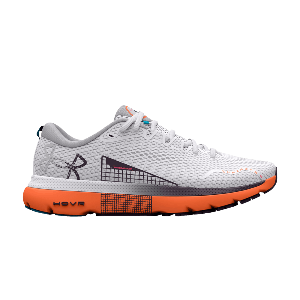 Pre-owned Under Armour Hovr Infinite 5 'white Orange Blast'