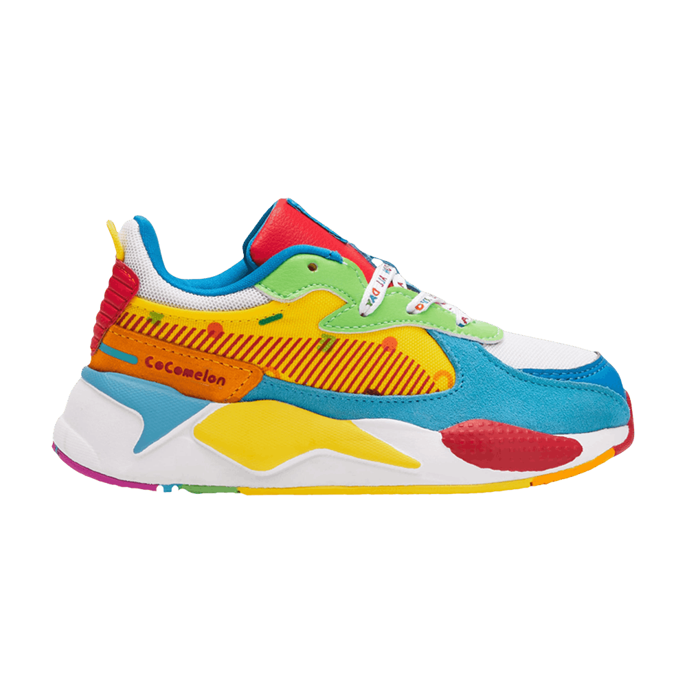 Pre-owned Puma Cocomelon X Rs-x Little Kid 'all-day Fun' In Multi-color