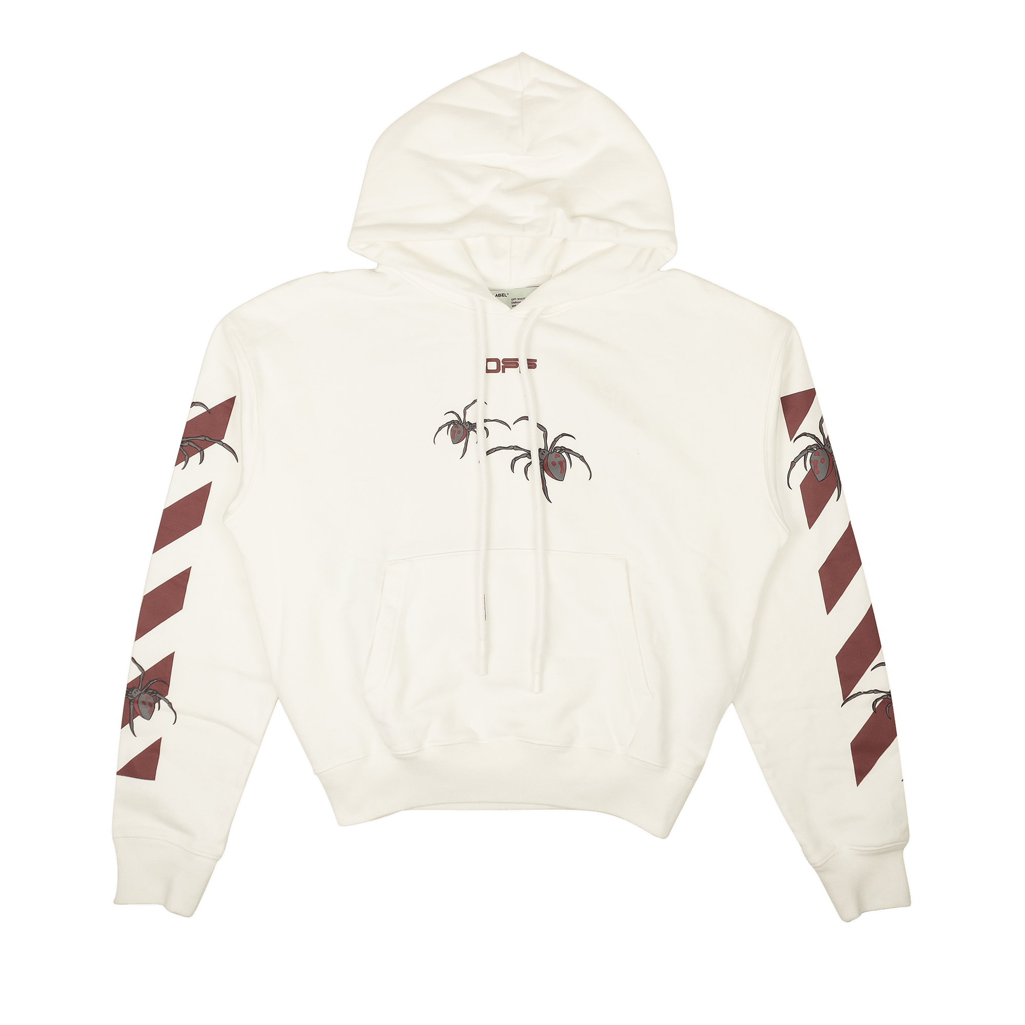 Off-White Arachno Arrow Over Hoodie 'White'