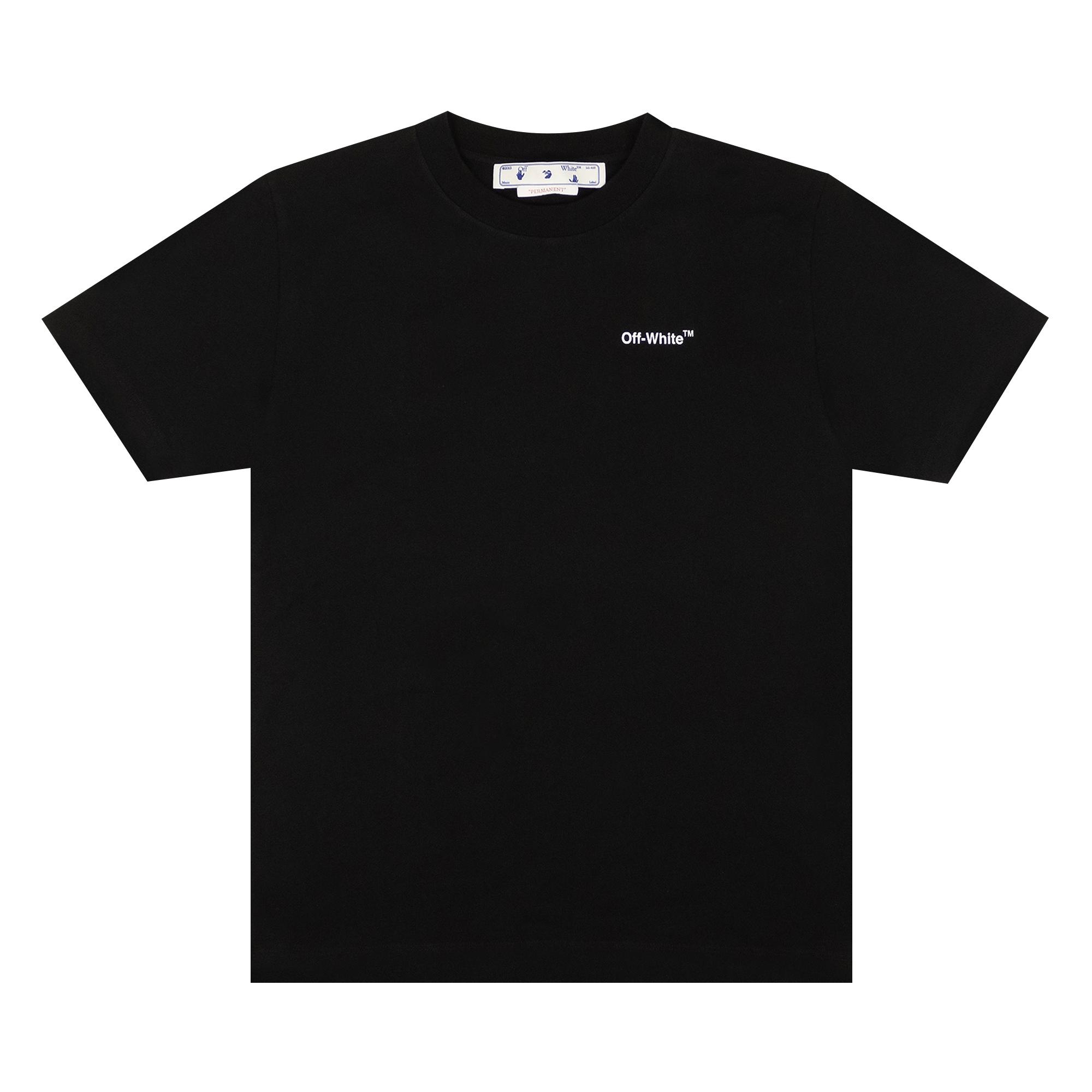 Off-White Caravag Arrow Slim Short-Sleeve Tee 'Black/White'