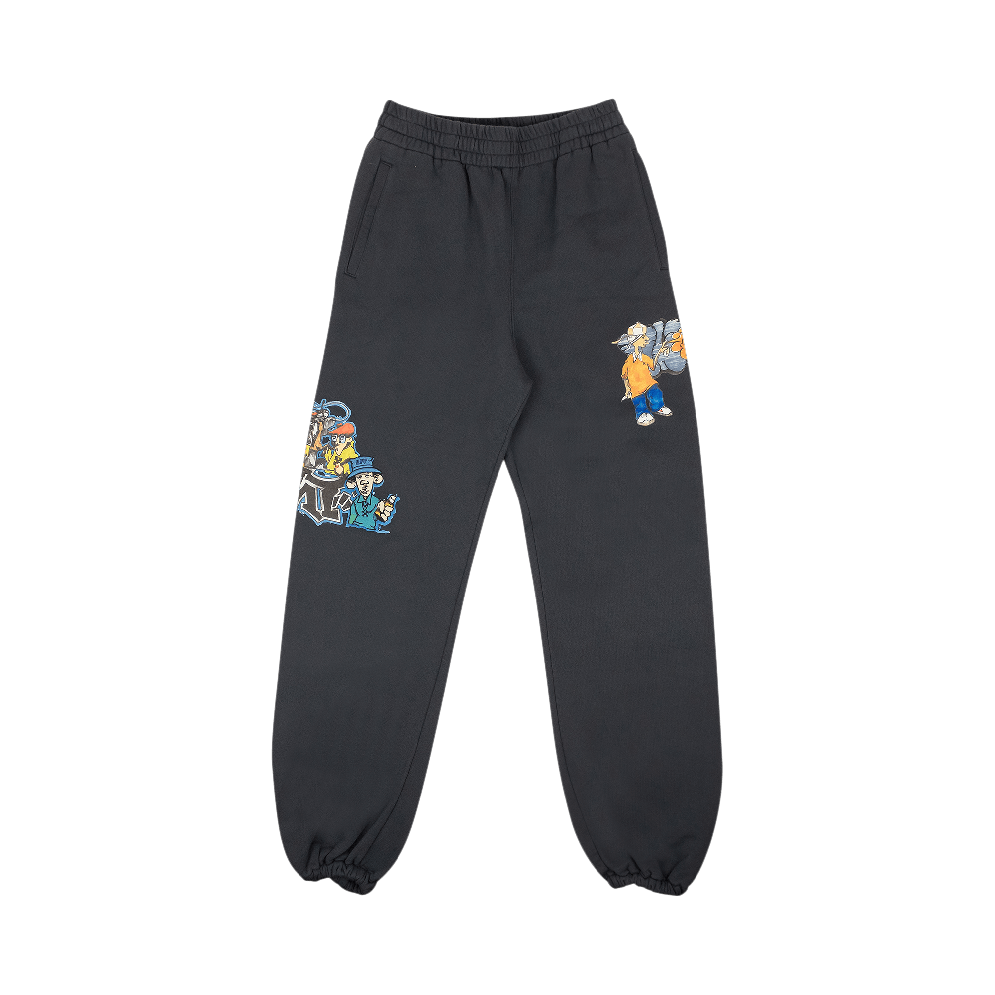 Off-White Graff Pupp Slim Sweatpants 'Outer Space'