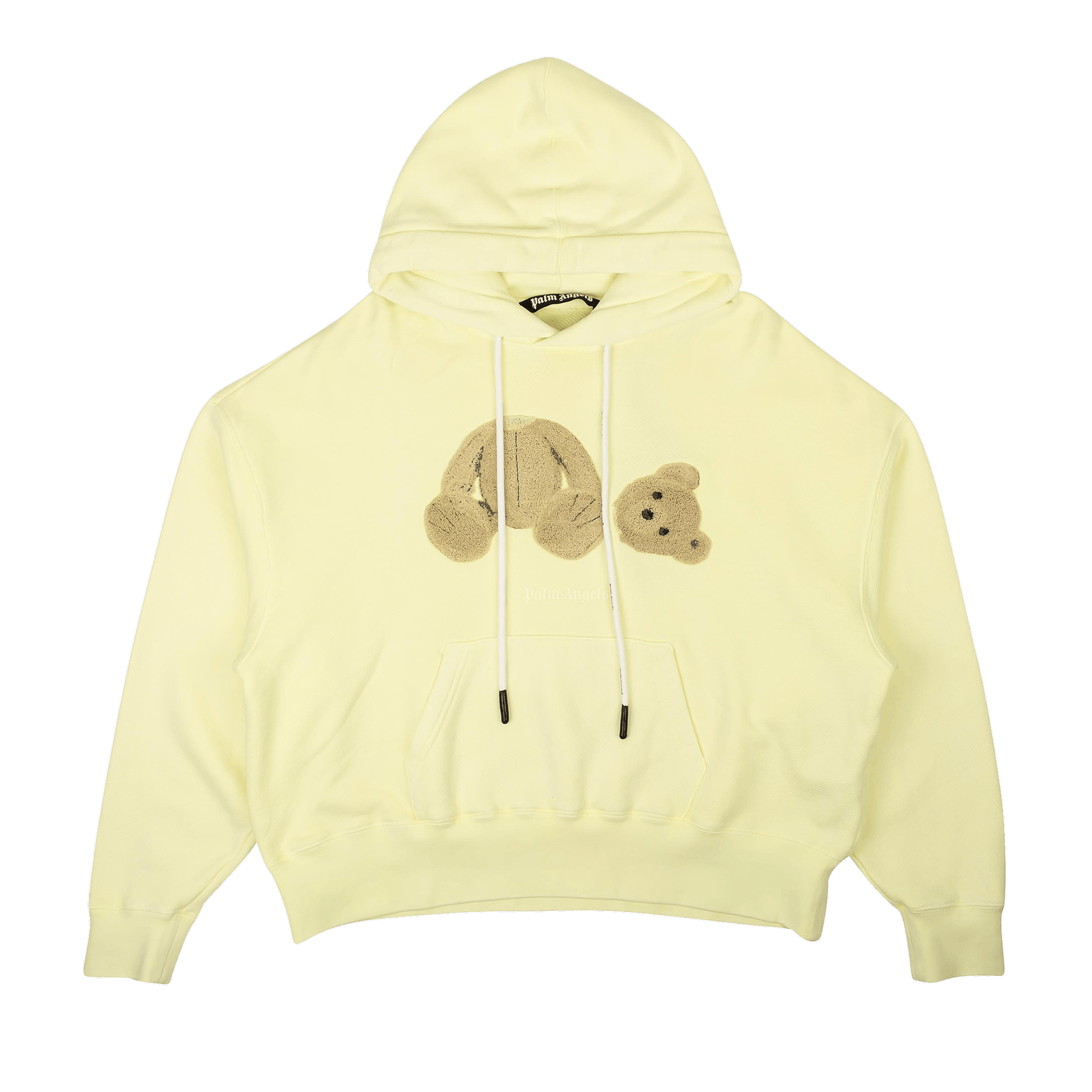 Palm Angels GD PA Bear Hoodie 'Yellow/Fluo Brown'